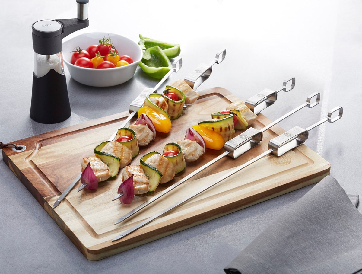 GEFU Grillspieß "BBQ" extra Lang, Abstreifer günstig online kaufen