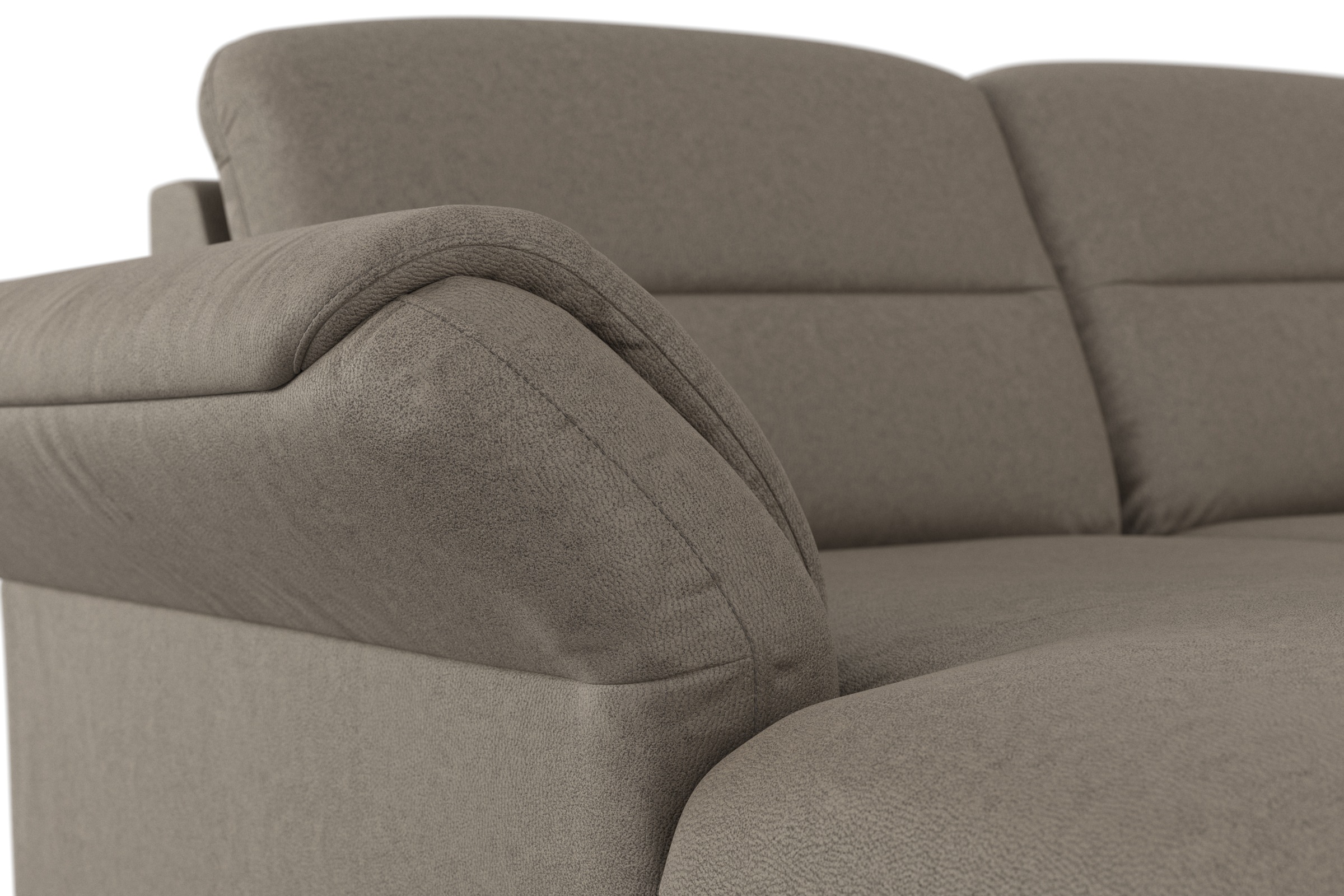 sit&more Wohnlandschaft »Mellum U-Form«, Federkern, wahlweise mit Bettfunktion, Stauraum und Armteilfunktion