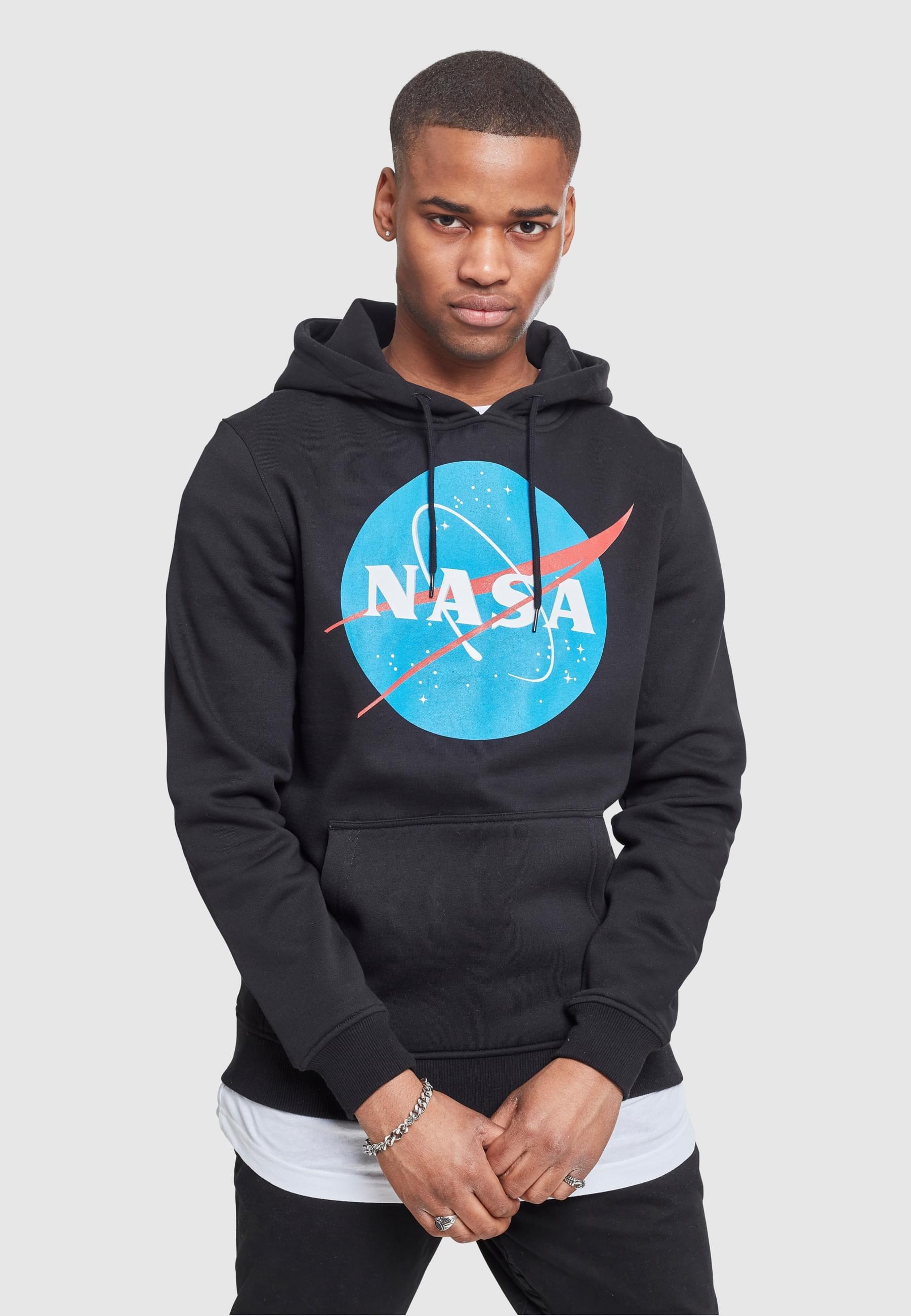 MisterTee Hoodie »MisterTee Herren NASA Hoody«, (1 tlg.)