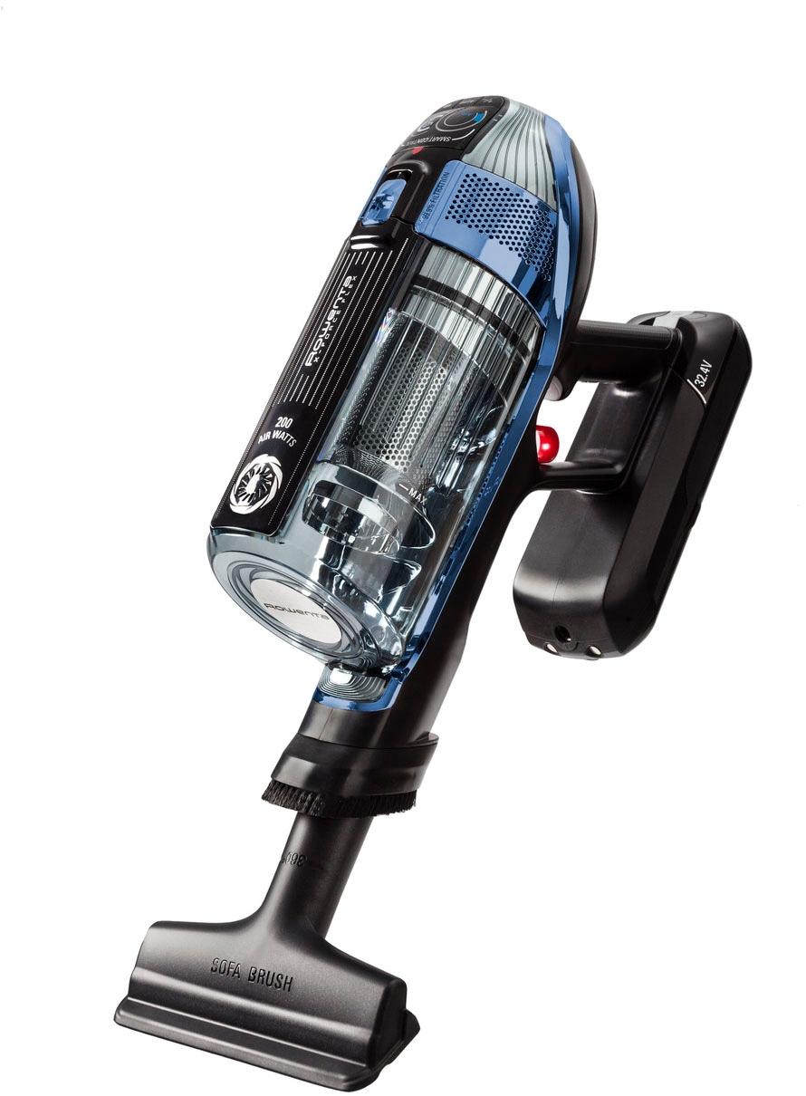 Rowenta Akku-Hand-und Stielstaubsauger »X-Force Flex 14.60 Aqua, leistungsstark, langlebiger Akku, Flex-Gelenk«, bis zu 200 Air Watt, Aqua-Düse, 2-in-1 Wisch- und Saugfunktion, RH99C3