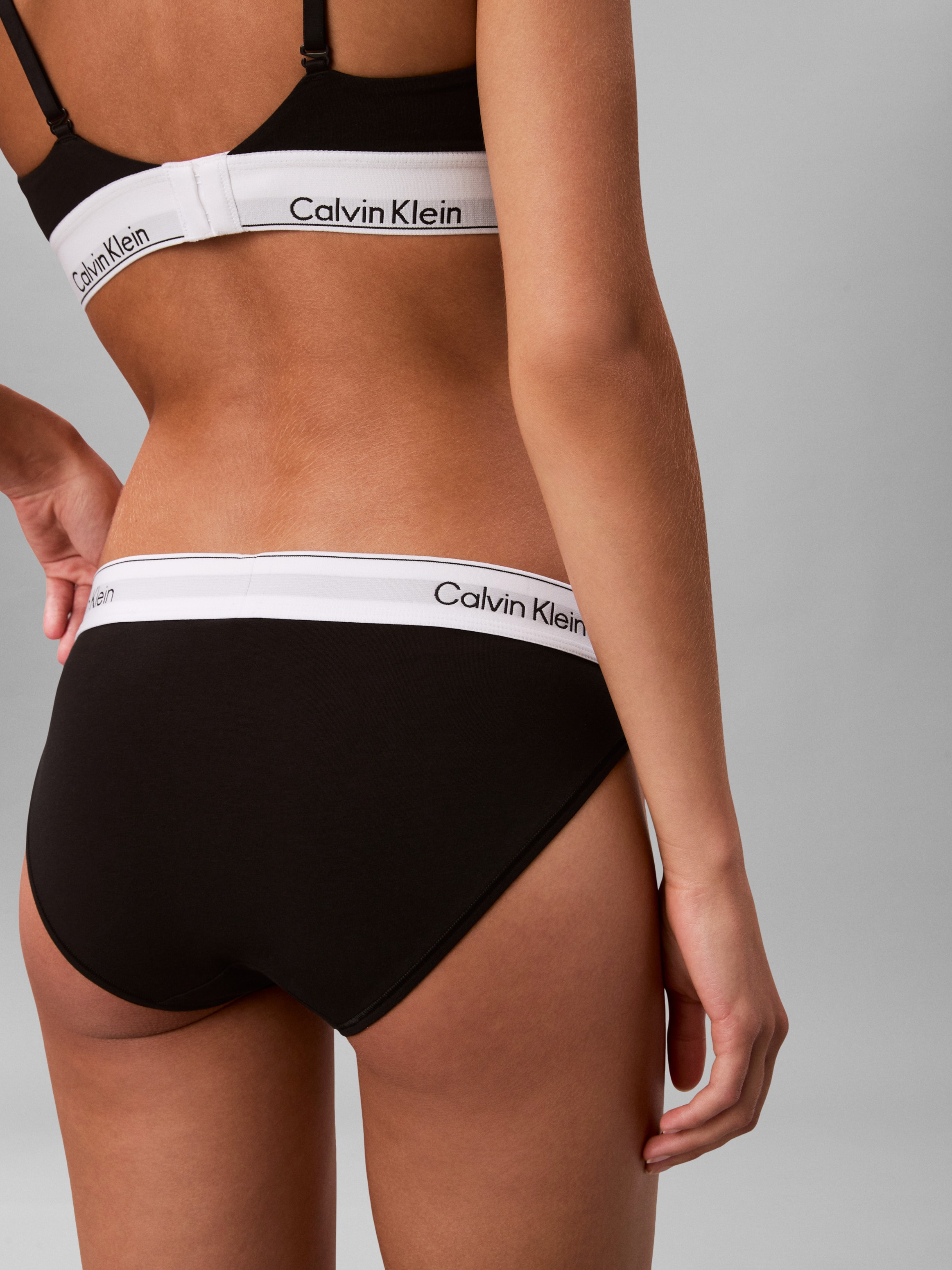 Calvin Klein Underwear Bikinislip "MODERN COTTON" mit breitem Bündchen günstig online kaufen