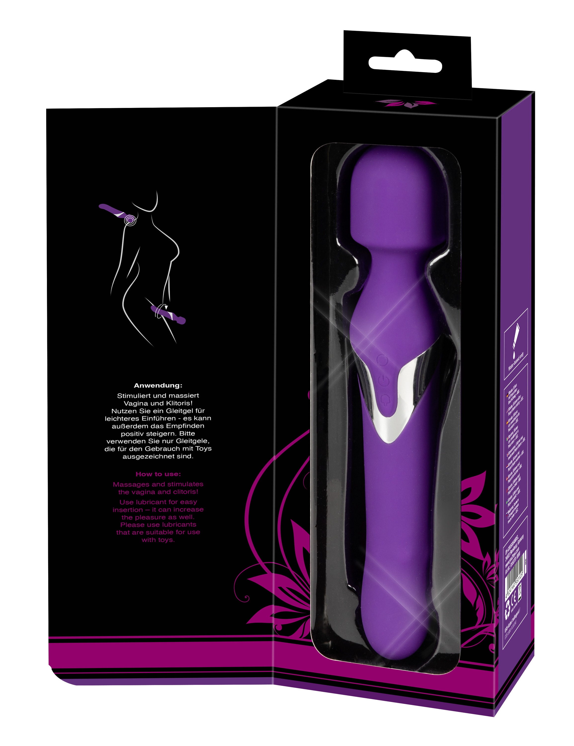 Javida Vibrator »Massagestab Wand & Pearl Vibrator«