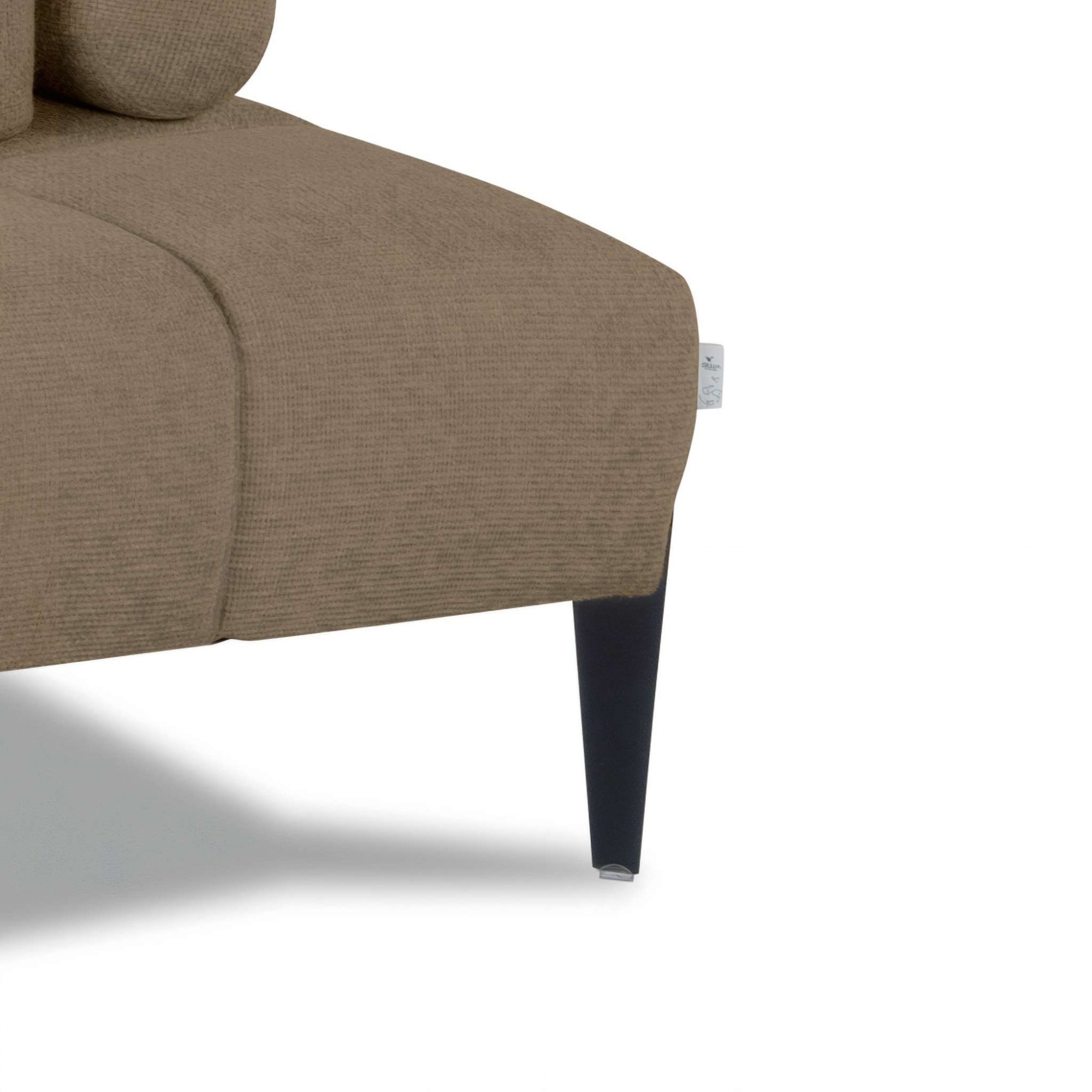 CALIA ITALIA Ecksofa »Skyline, Made in Italy, Design-Sofa, L-Form, mit Sitztiefenverstellung« verstellbare Armlehne und Kopfstütze für maximalen Komfort
