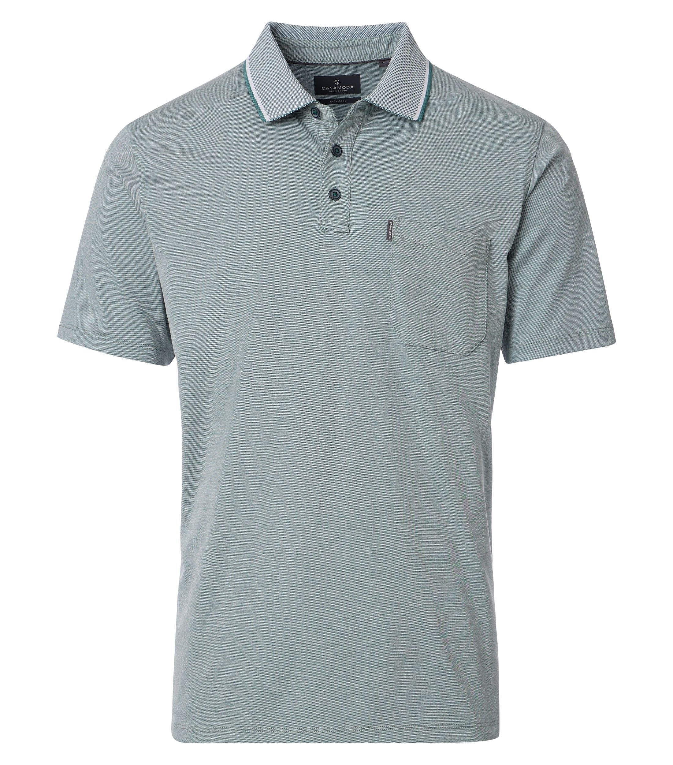 CASAMODA "CASAMODA Polo-Shirt uni" günstig online kaufen