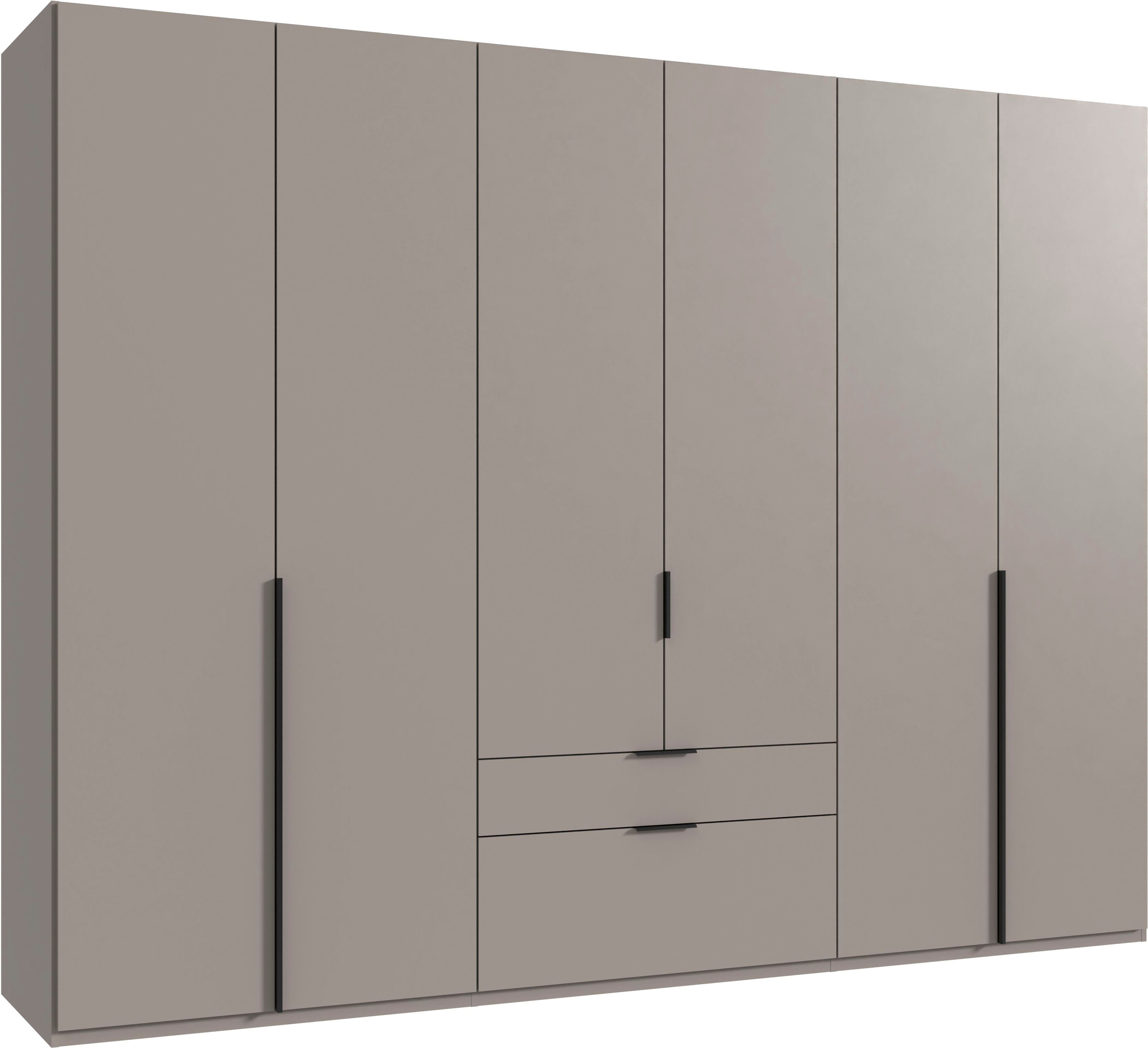 Wimex Drehtürenschrank "Mugano" mit langen oder kurzen Griffen aus Metall, in vielen Breiten, 208 oder 236 cm hoch, Made in Germany