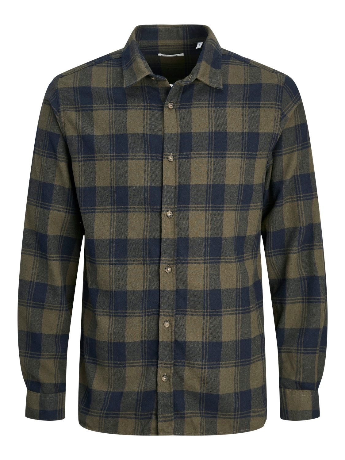 Langarmhemd »JJJOSHUA FALL BUFFALO SHIRT LS PLS«