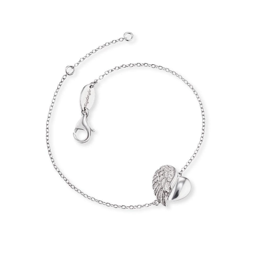 Engelsrufer Silberarmband »Little magic, ARMBAND HERZFLÜGEL SILBER RHODINIERT, ERB-LILHEARTWING-S«