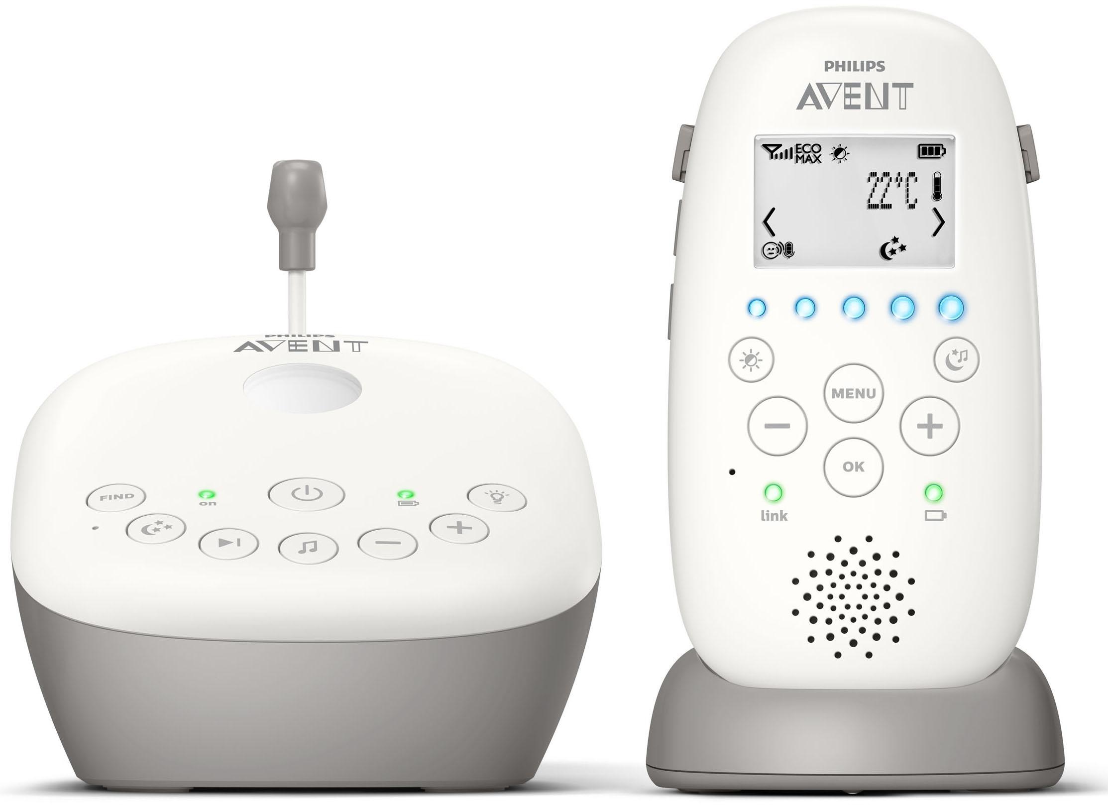 Philips AVENT Babyphone »SCD733/26«, mit Schlafliedern und Sternenhimmel-Projektion