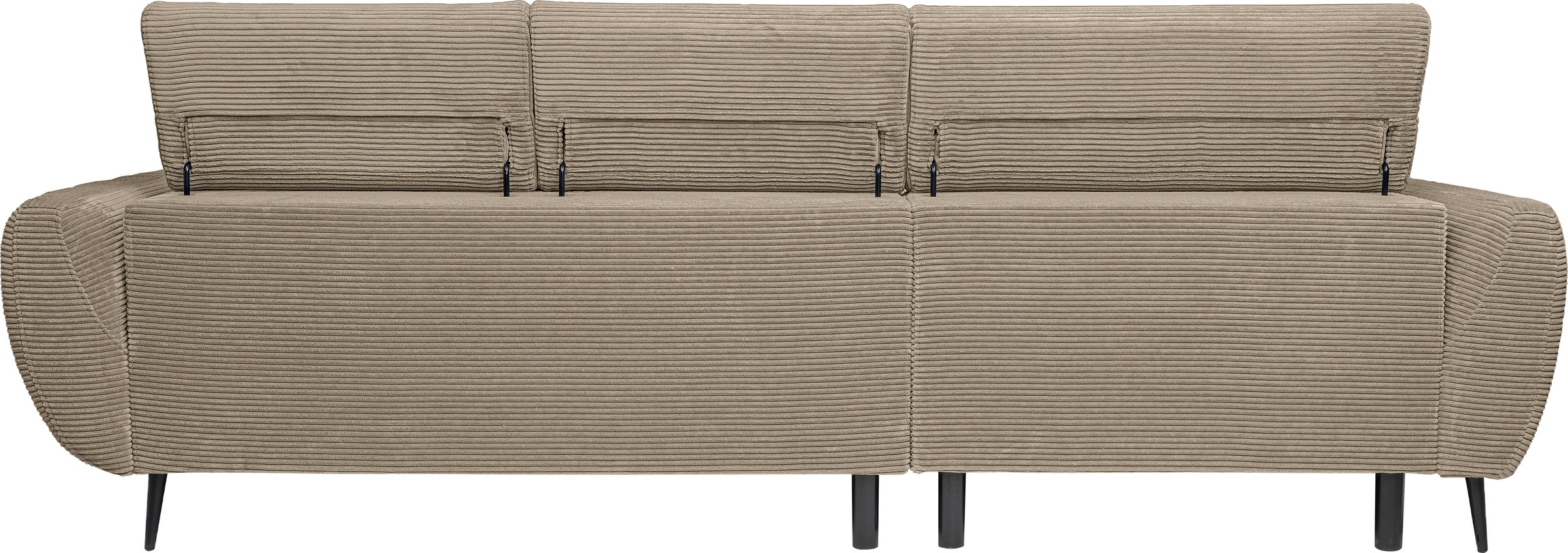 WERK2 Ecksofa »Alisson, mit elektrischer Sitztiefenverstellung, L-Form, Breite 277 cm«, Alisson – flexibler Komfort mit modernem Design und smarten Details.