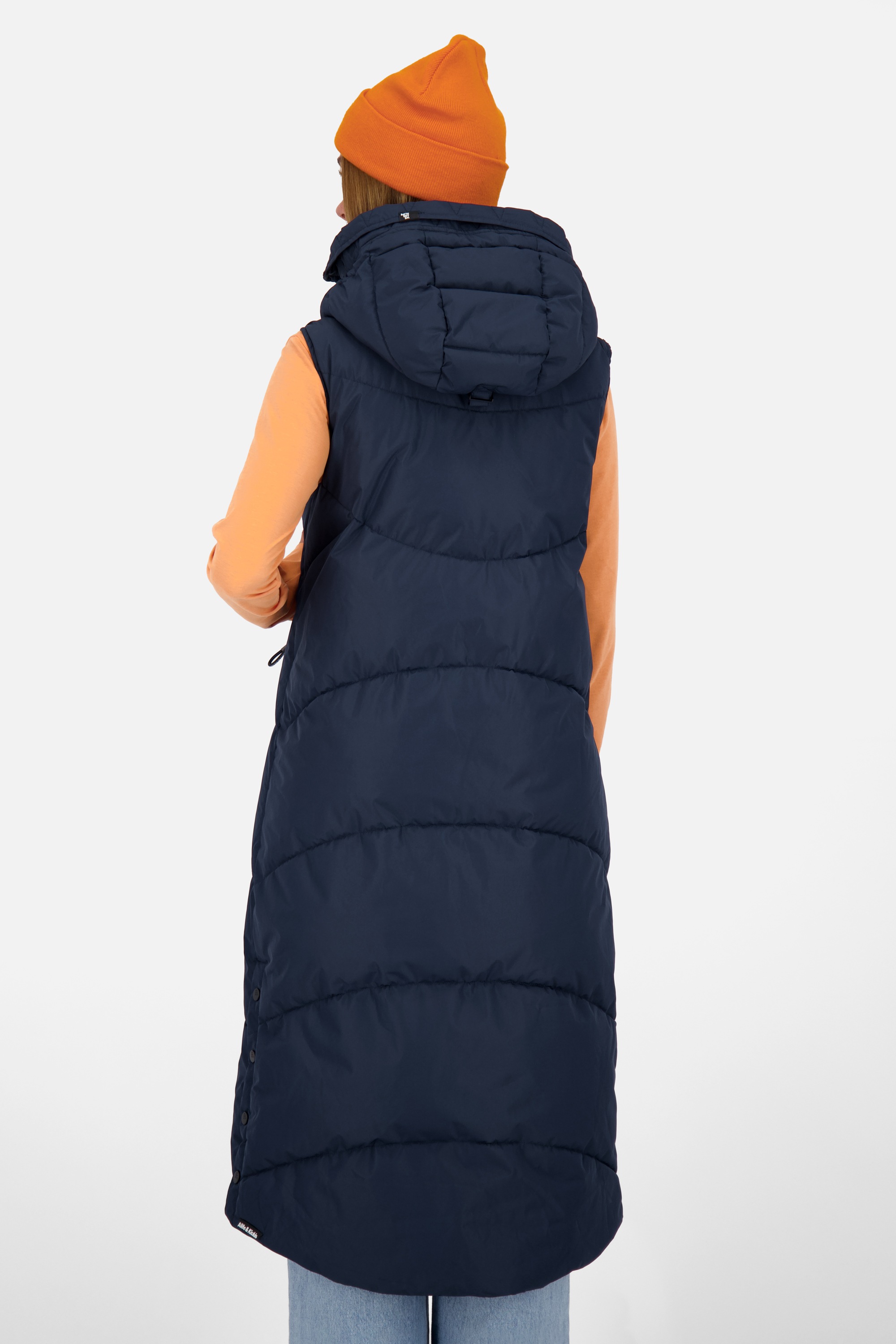 Alife & Kickin Steppweste »JuneAK A Long Vest Damen Steppweste, Weste«