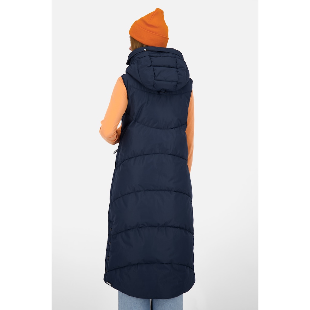 Alife & Kickin Steppweste »JuneAK A Long Vest Damen Steppweste, Weste«