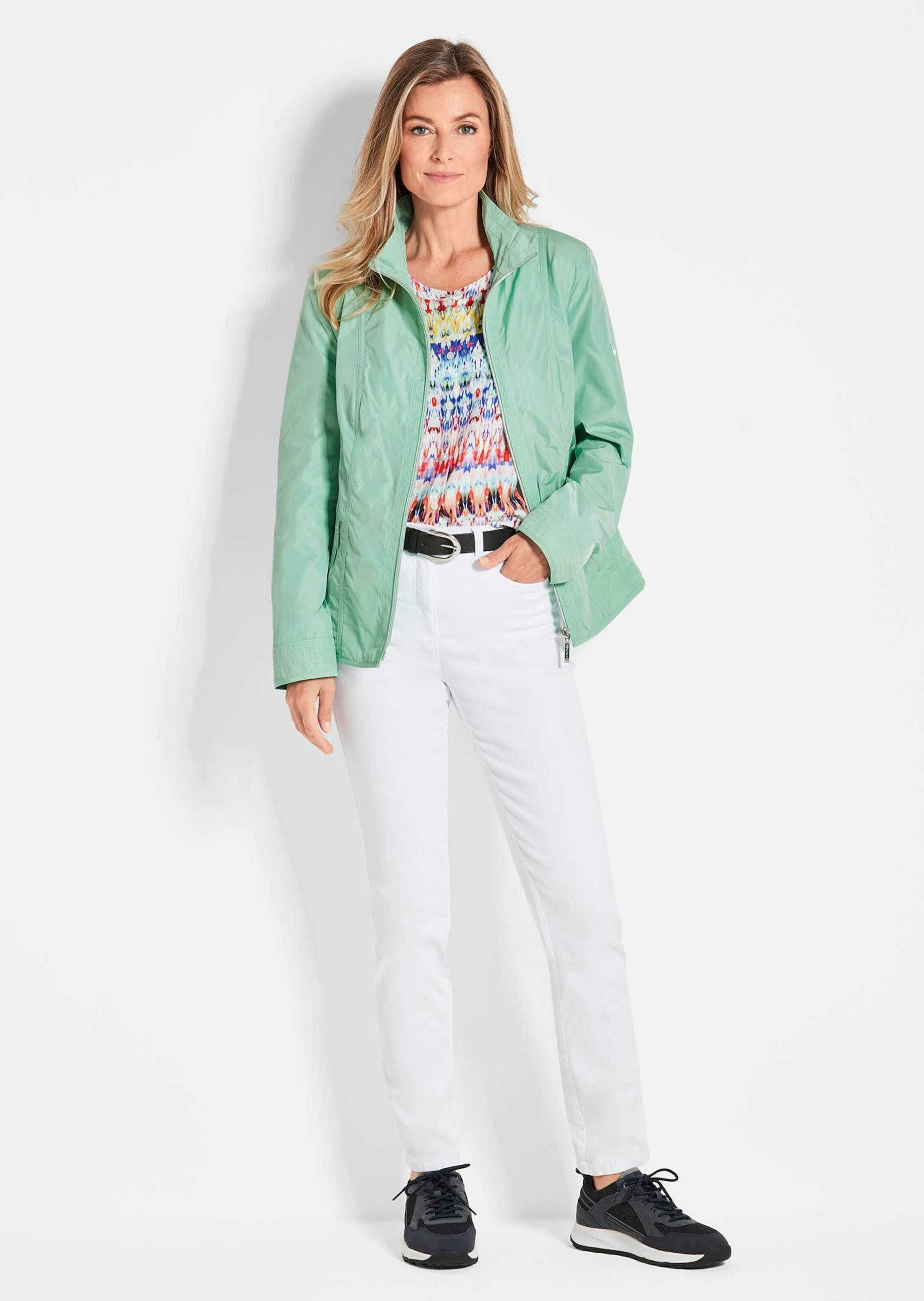 GOLDNER Blouson "Kurzgröße Sportive Übergangsjacke mit Stehkragen" günstig online kaufen