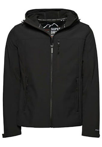 Superdry Outdoorjacke »HOODED SOFT SHELL JACKET...