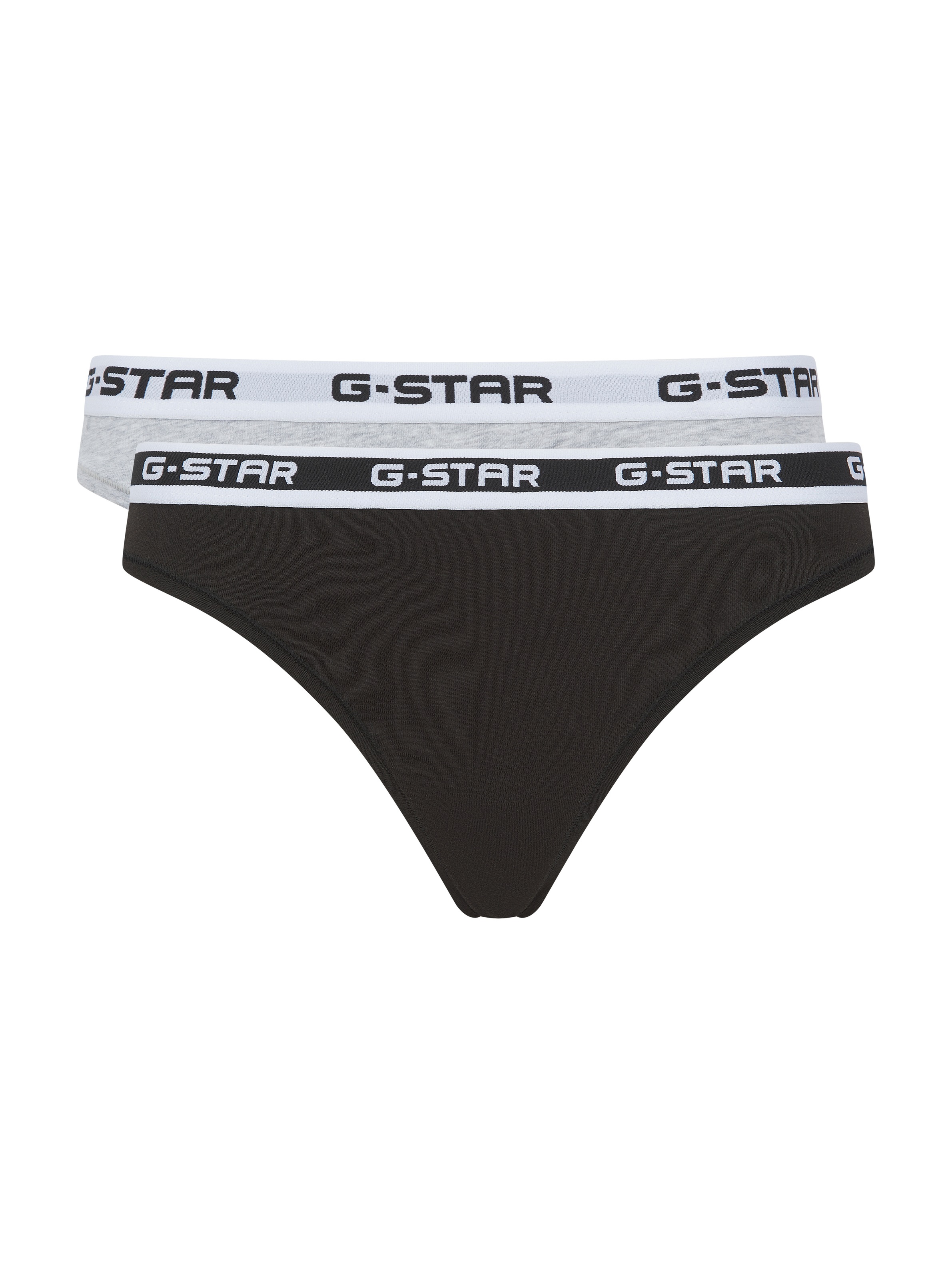 G-STAR Tanga "OBSIDIAN, 2 PACK THONGS" Packung, 2 Stk. mit Logobund günstig online kaufen