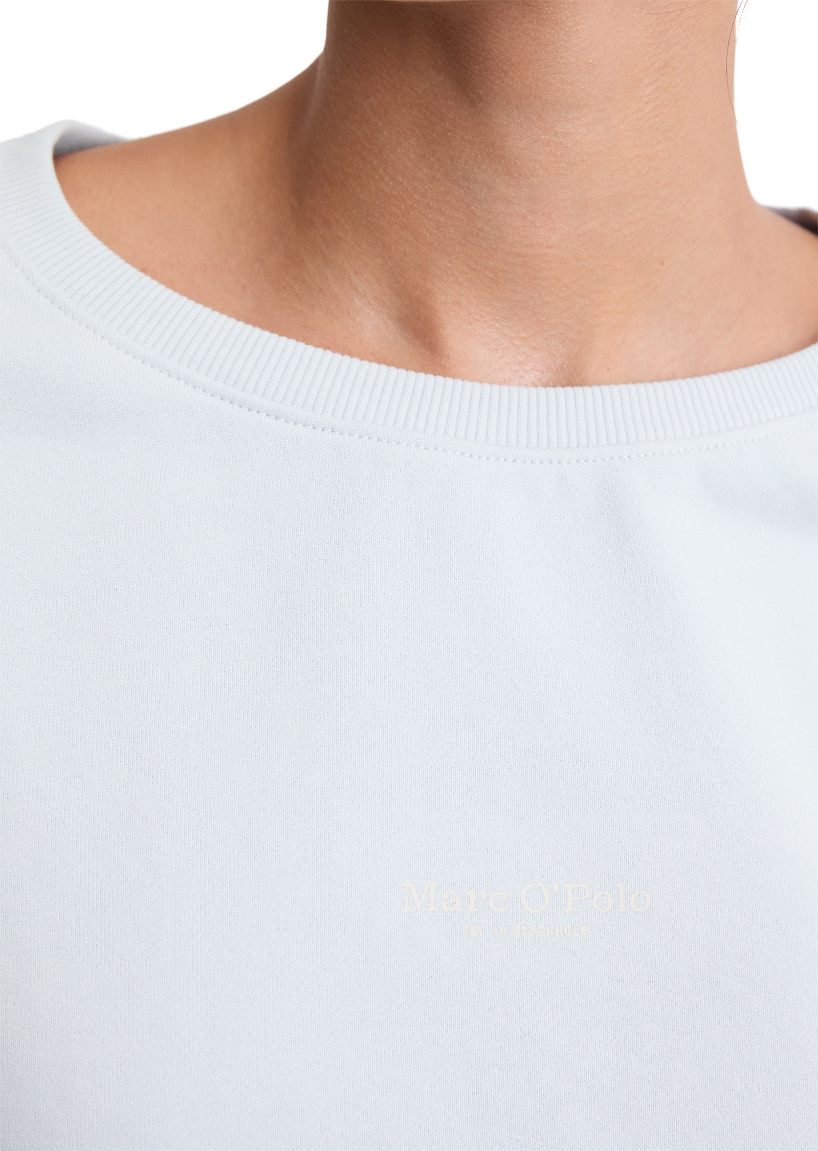 Marc O'Polo Sweatshirt »mit gepeachter Oberfläche«