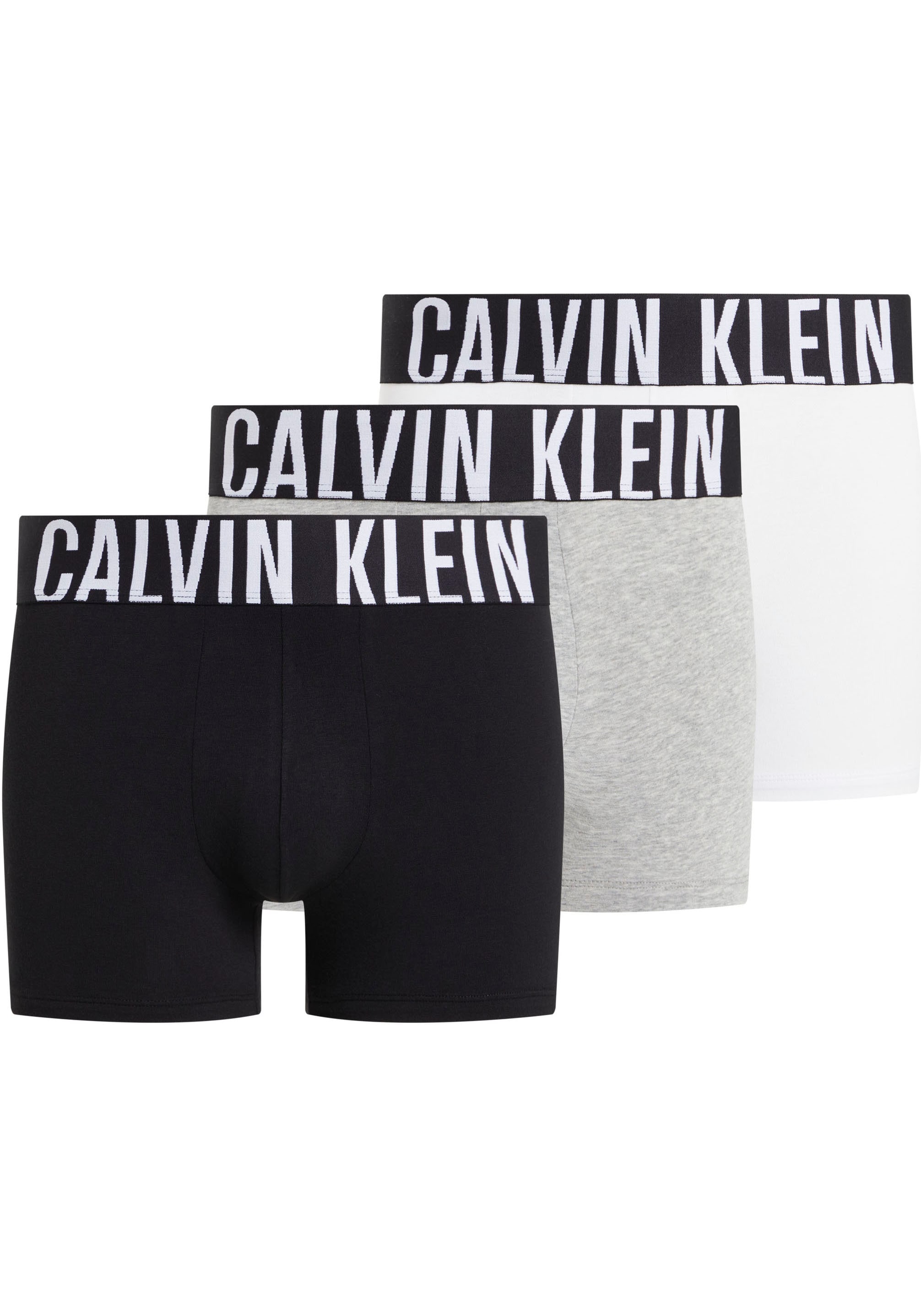 Calvin Klein Underwear Trunk "TRUNK 3PK", (Packung, 3 St., 3er), mit Logo-Elastikbund