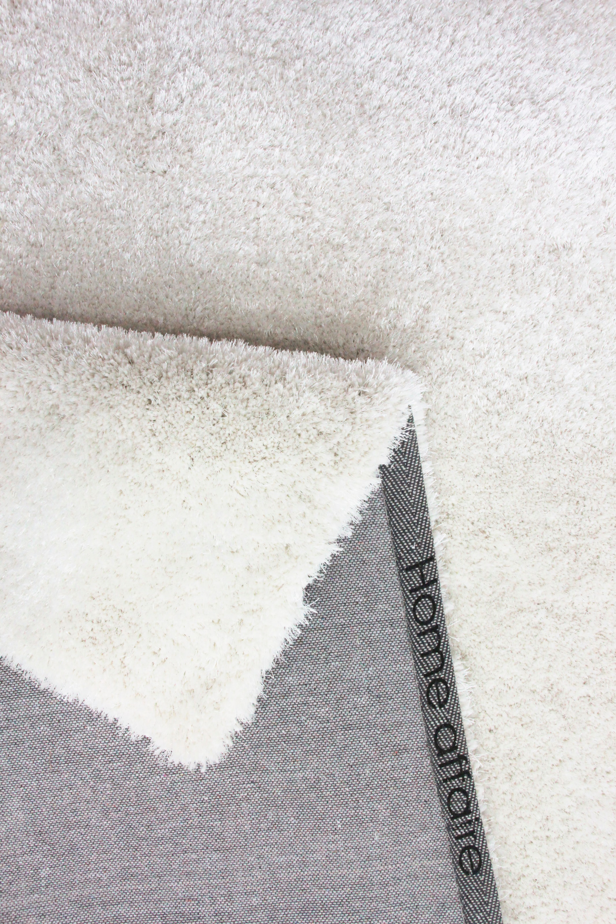 Home affaire Hochflor-Teppich »Deman«, rechteckig, 25 mm Höhe, Uni-Farben, Mikrofaser Teppiche, flauschig, Wohnzimmer, Schlafzimmer