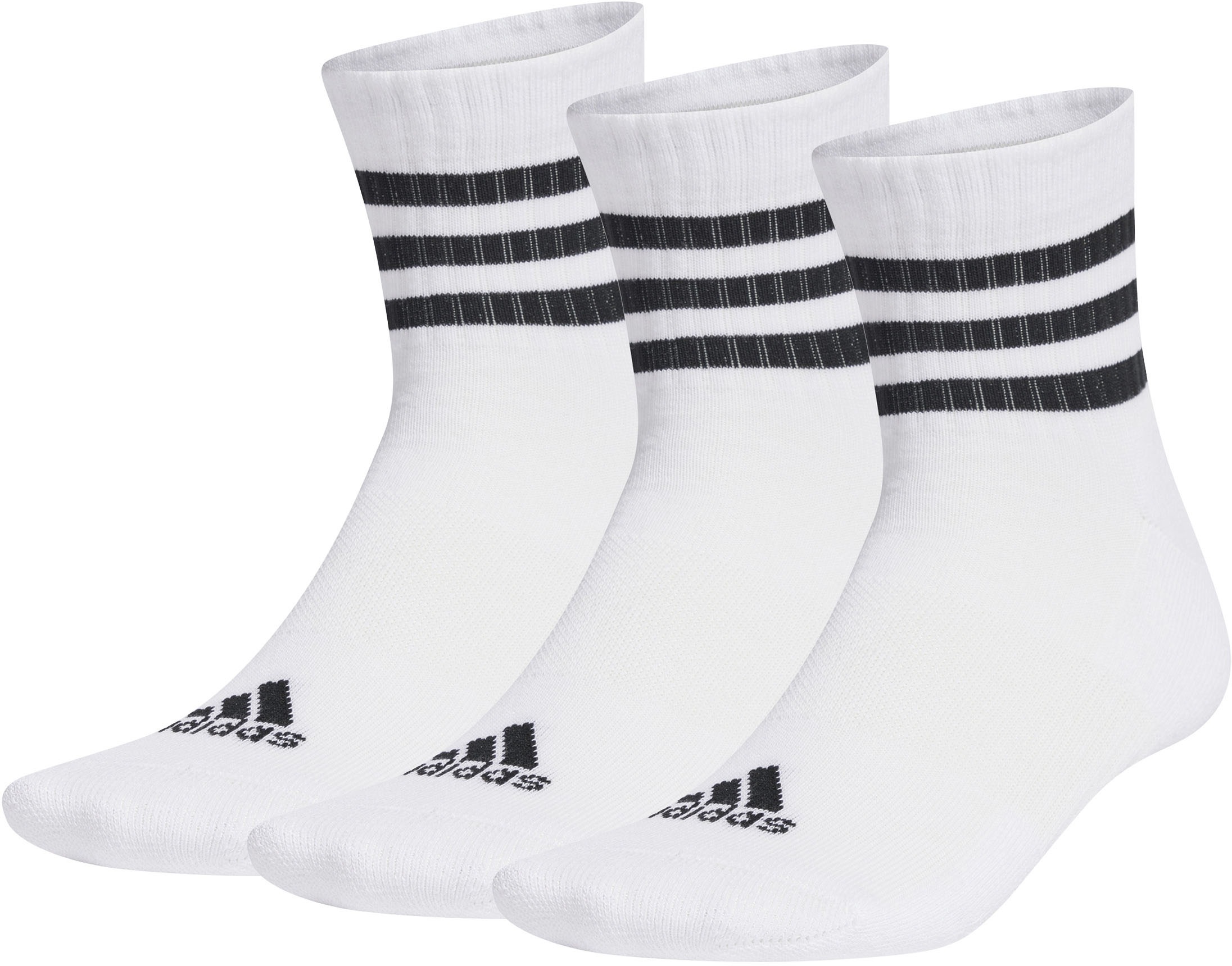 adidas Performance Funktionssocken "3STREIFEN CUSHIONED SPORTSWEAR MIDCUT S günstig online kaufen