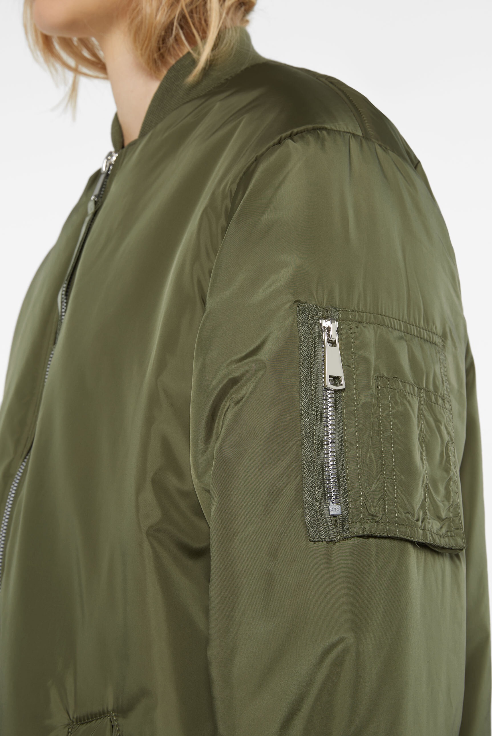 SENSES.THE LABEL Langjacke, ohne Kapuze, mit Two-Way-Zipper