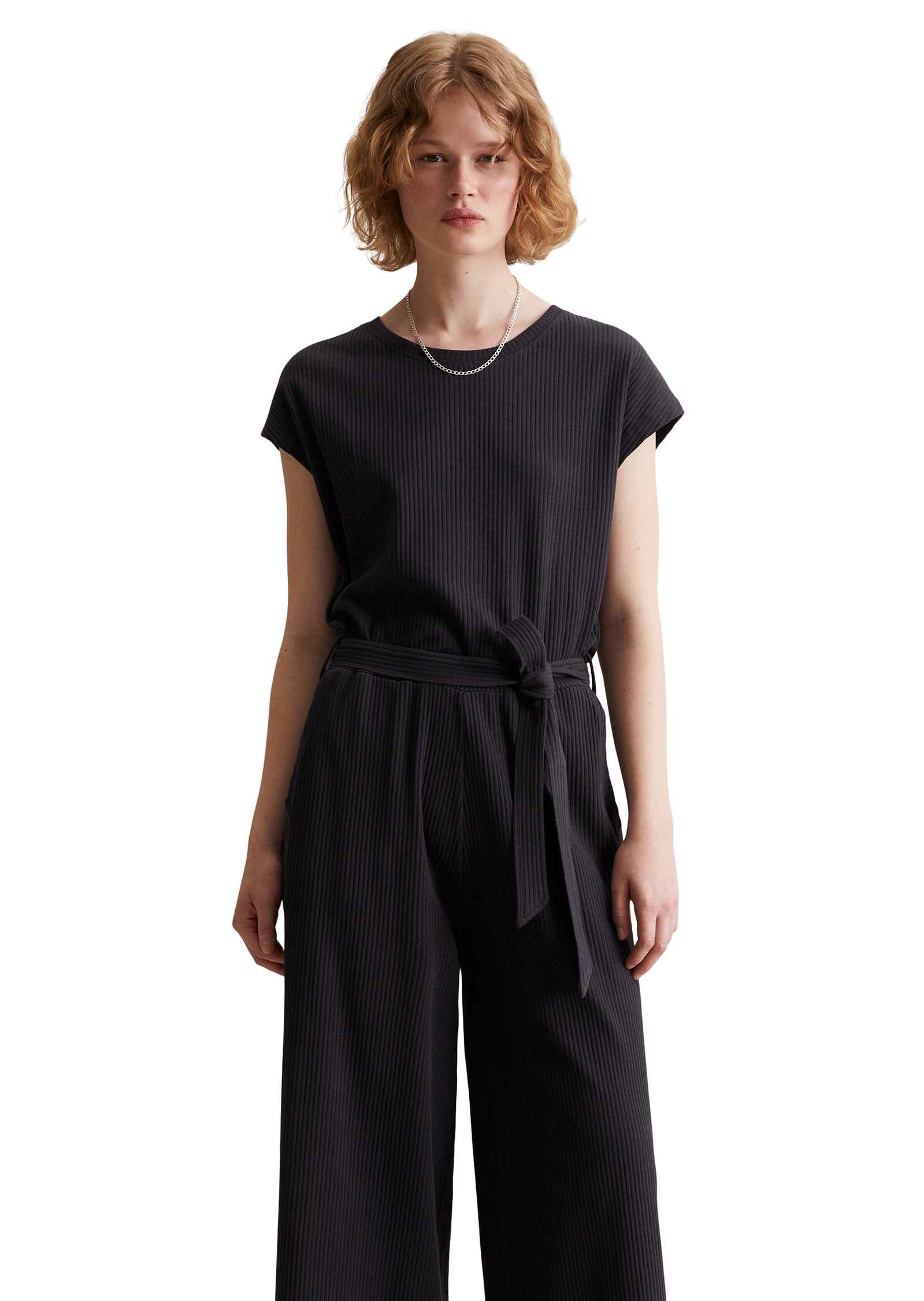 Marc OPolo DENIM Jumpsuit "aus Ripp-Jersey" günstig online kaufen