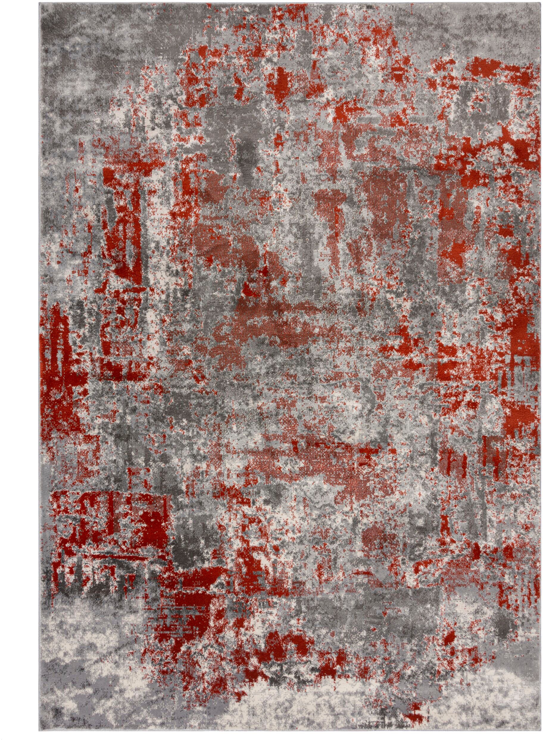 FLAIR RUGS Teppich »Wonderlust« rechteckig 10 mm Höhe fußbodenheizungsgeeignet, mehrfarbig, Vintage Design, Abstrakt