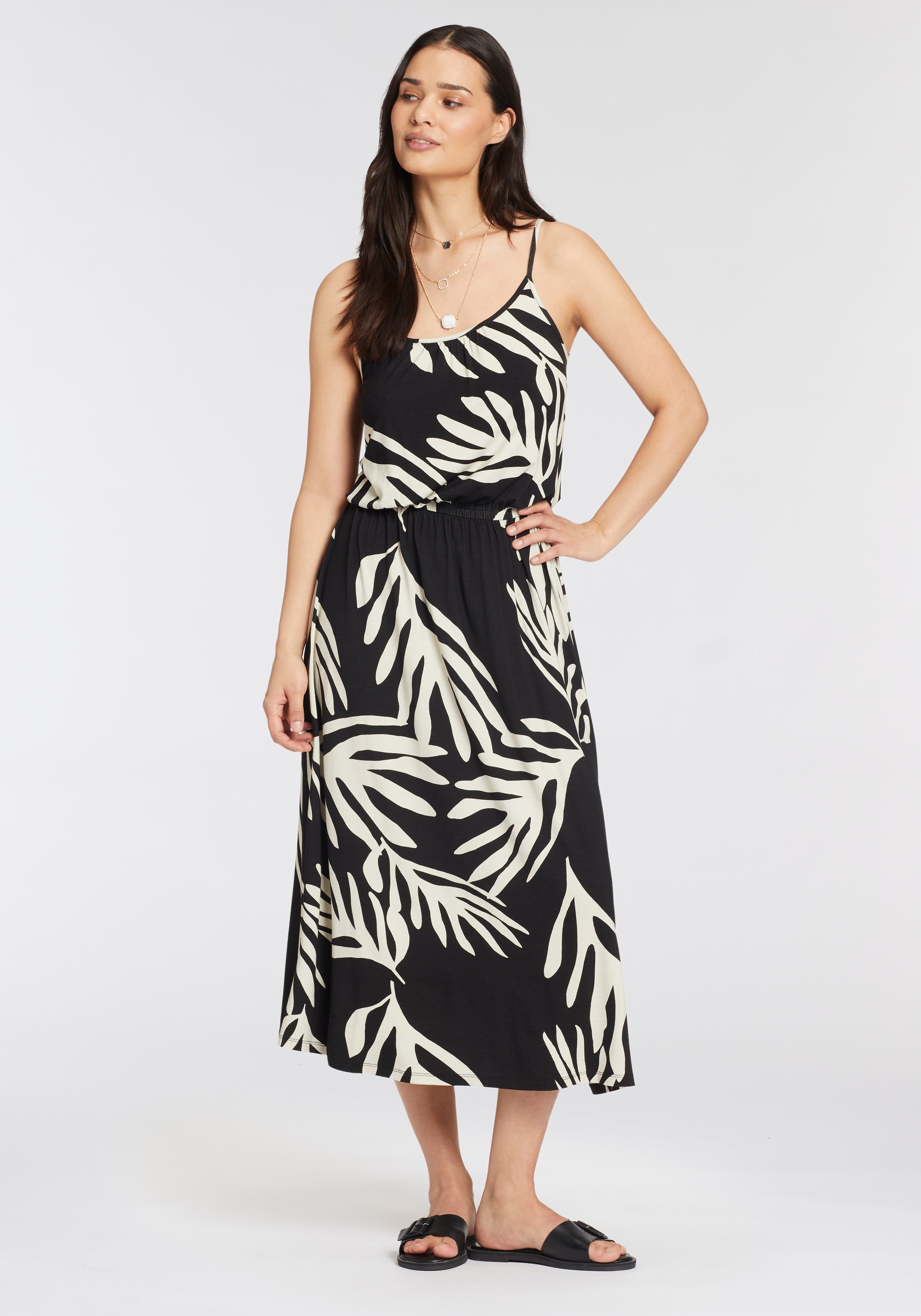 Laura Scott Sommerkleid mit femininem Allover-Print günstig online kaufen