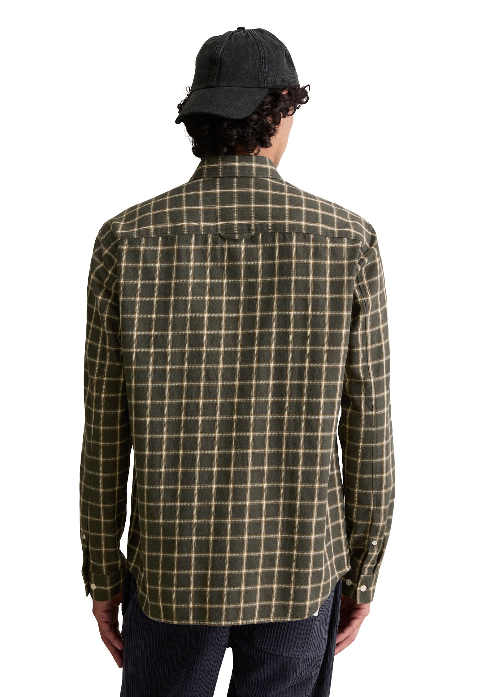 Thumbnail - Marc OPolo DENIM Langarmhemd "aus reiner Bio-Baumwolle"