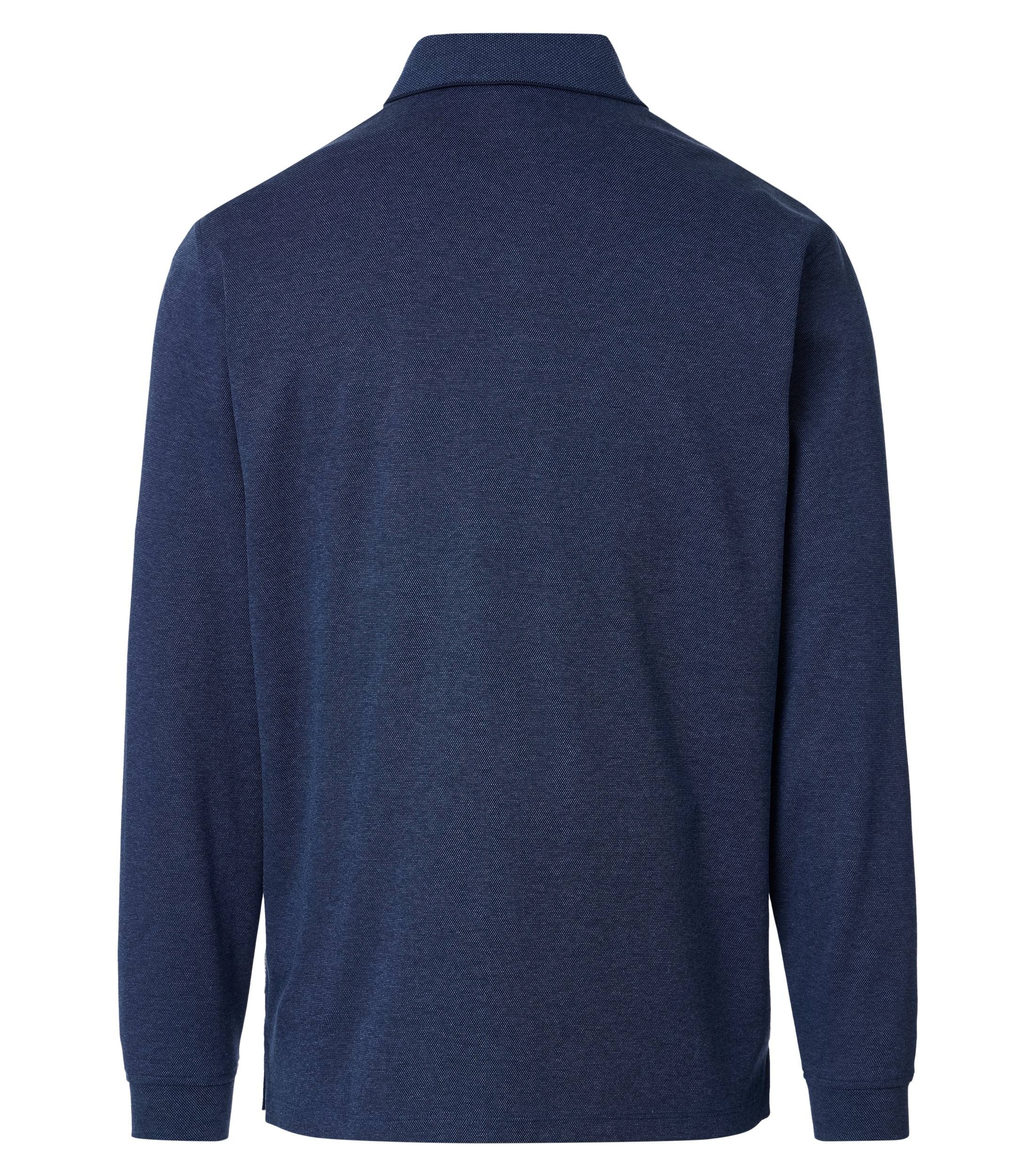 CASAMODA Langarm-Poloshirt »CASAMODA Polo-Shirt Langarm uni«