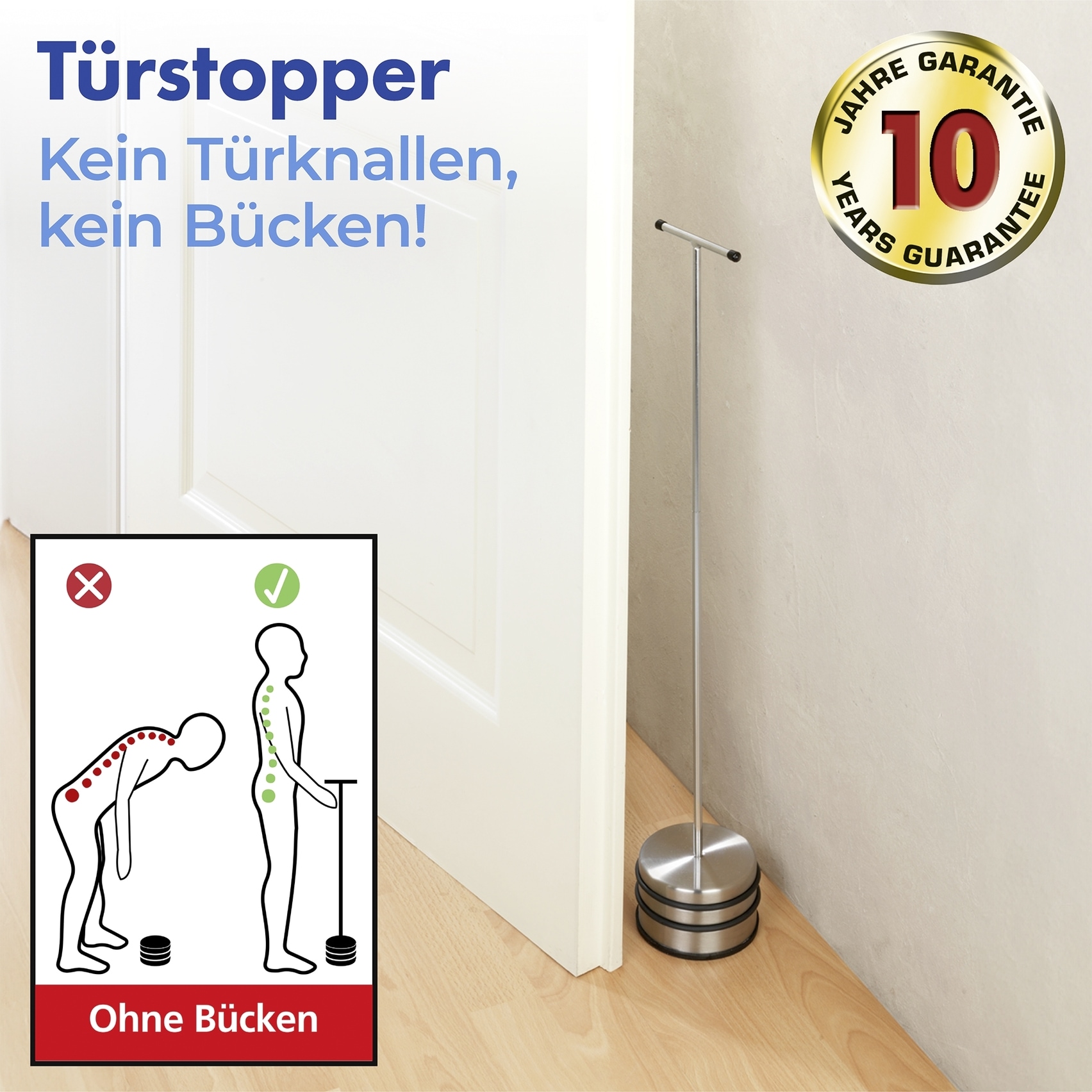 WENKO Türstopper »Modell Big Boy« 2 Stk. tlg.