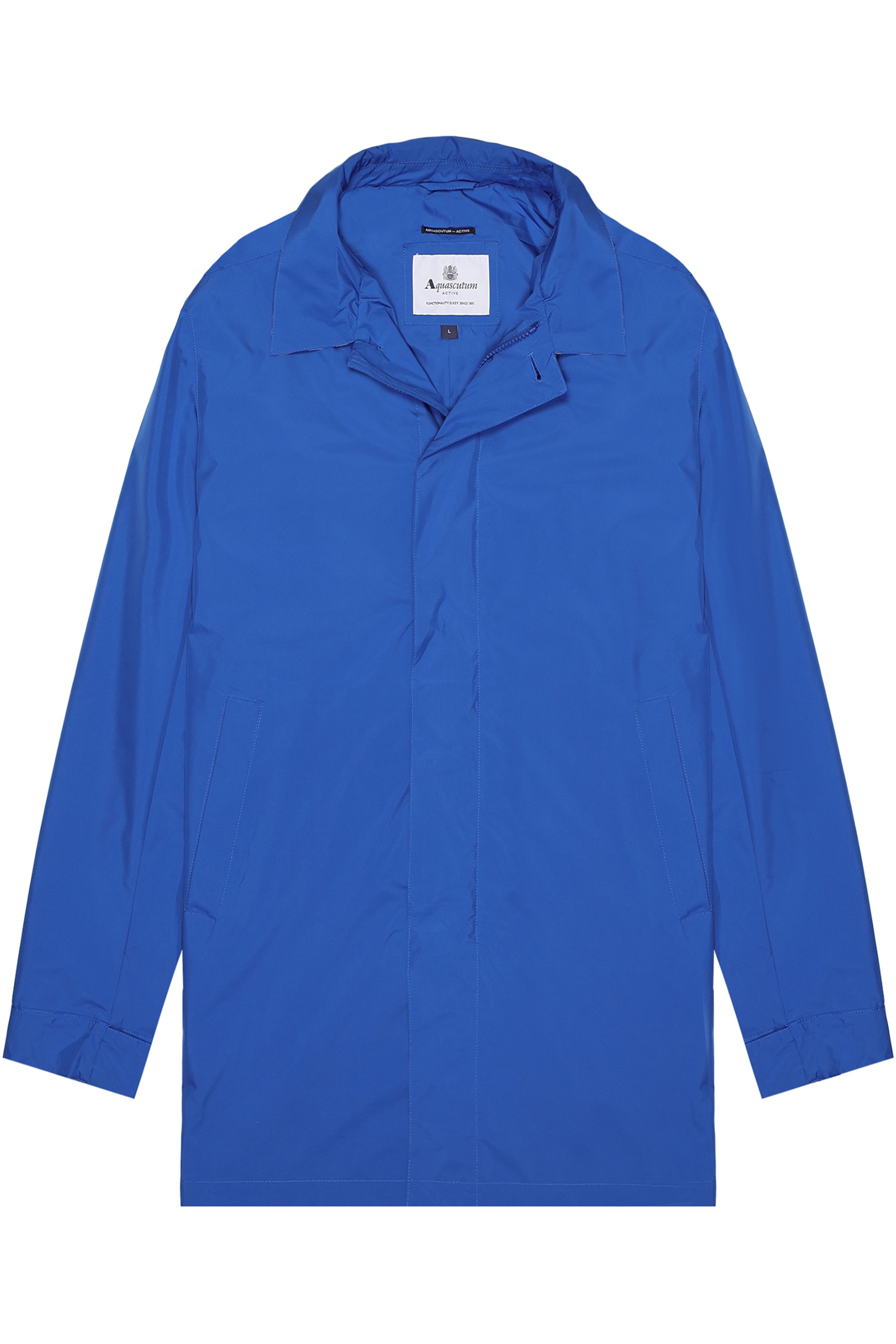 Aquascutum Active "RLG PACKABLE TRENCHCOAT Herren" mit Kapuze Regenmantel Herren, leichte Jacke, Übergangsjacke, Outdoor, Sale