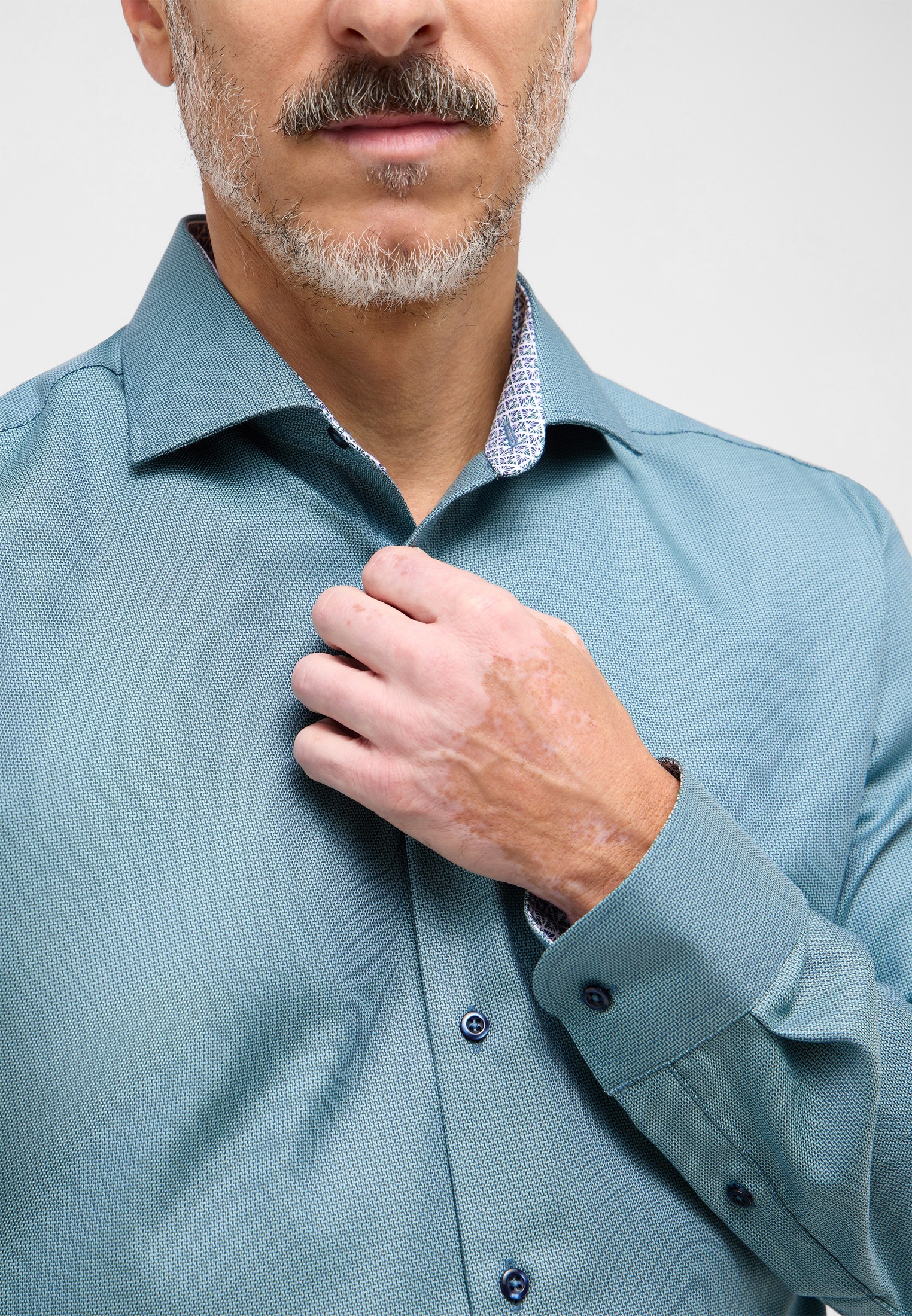 Thumbnail - Eterna Langarmhemd "SLIM FIT" NON IRON (bügelfrei)