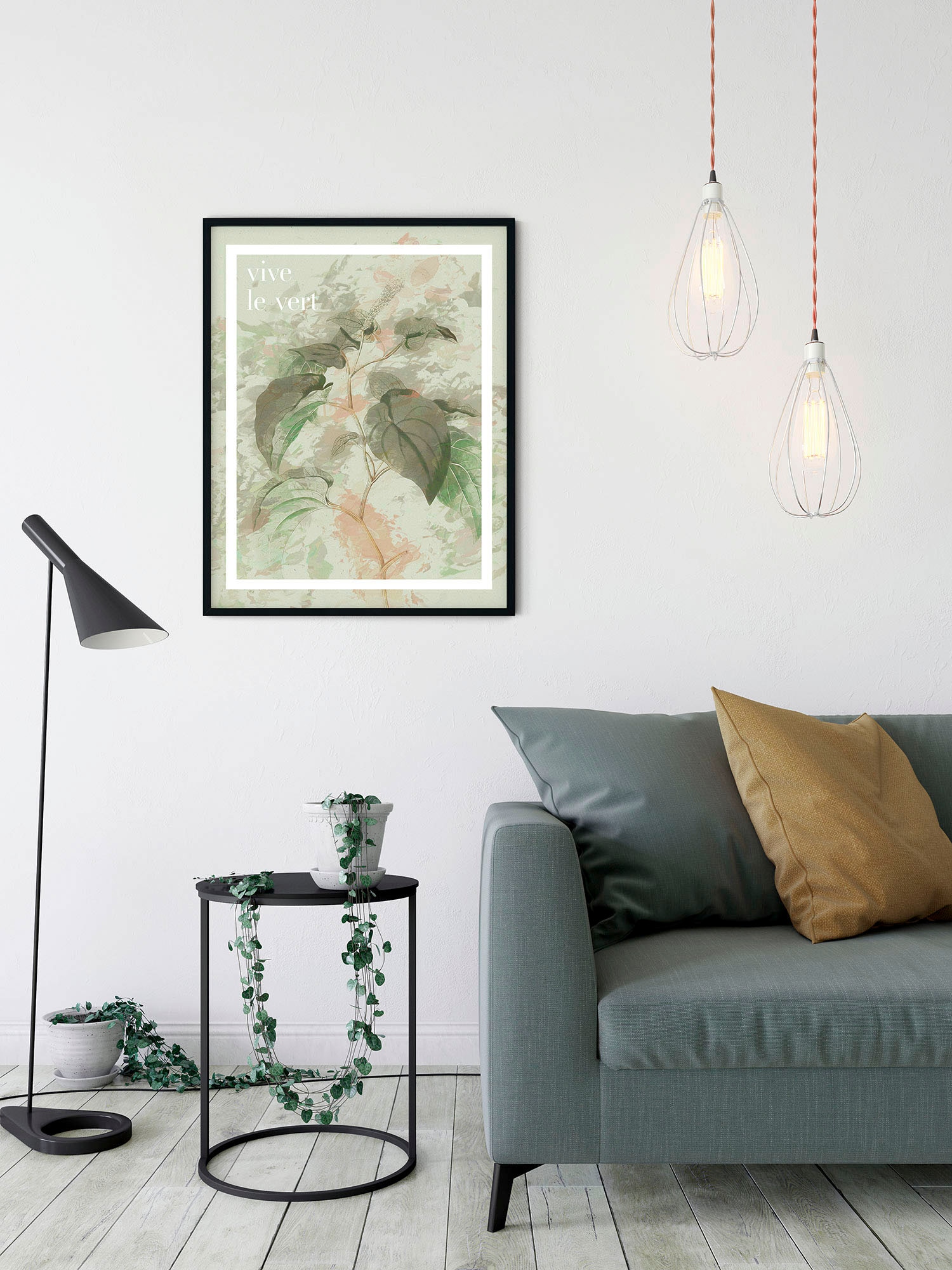 Komar Wandbild »Vive le vert«, (1 St.), Deutsches Premium-Poster Fotopapier mit seidenmatter Oberfläche und hoher Lichtbeständigkeit. Für fotorealistische Drucke mit gestochen scharfen Details und hervorragender Farbbrillanz.