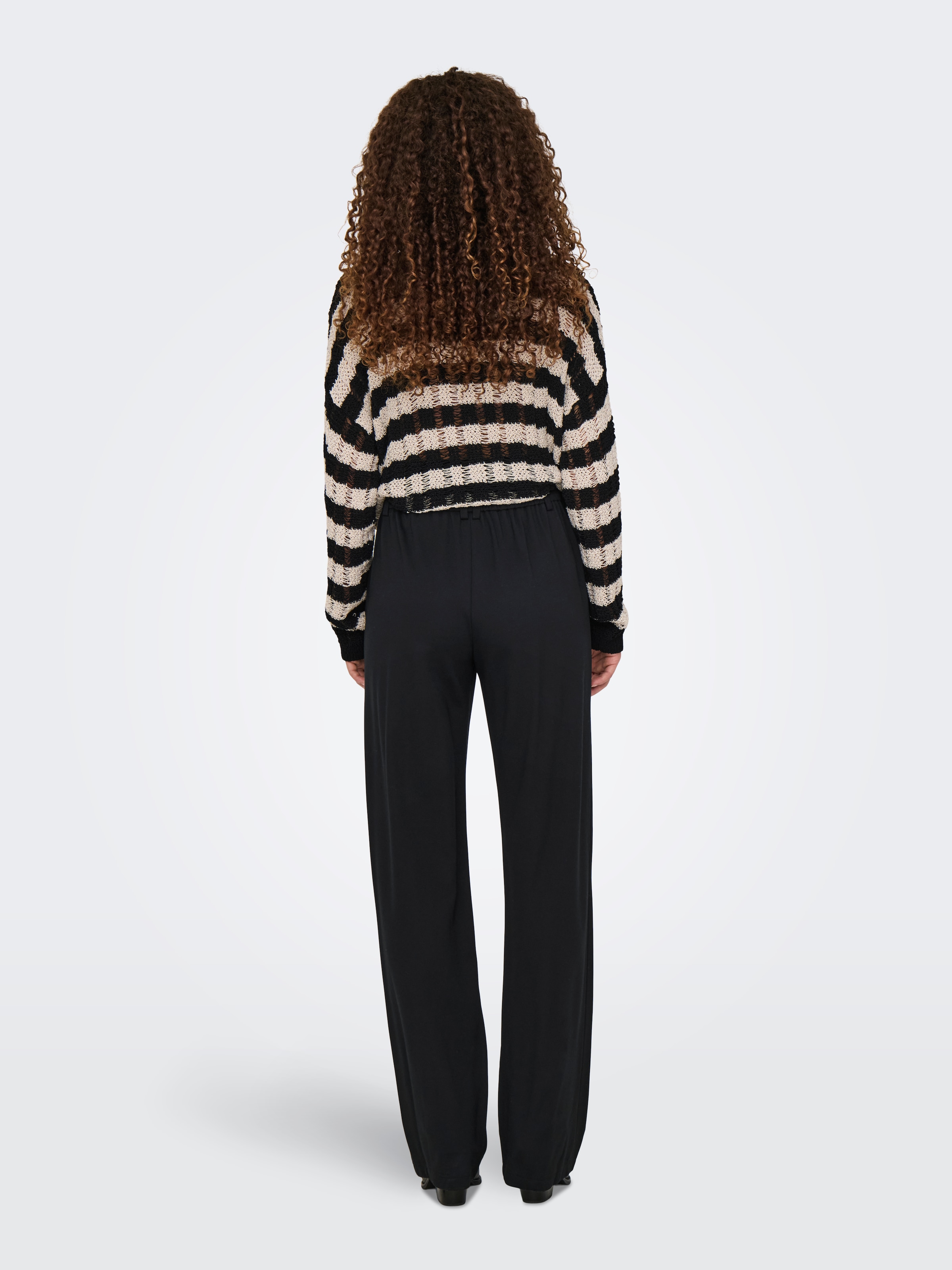 ONLY Anzughose »ONLPOPTRASH LIFE MW STRAIGHT PANT PNT«