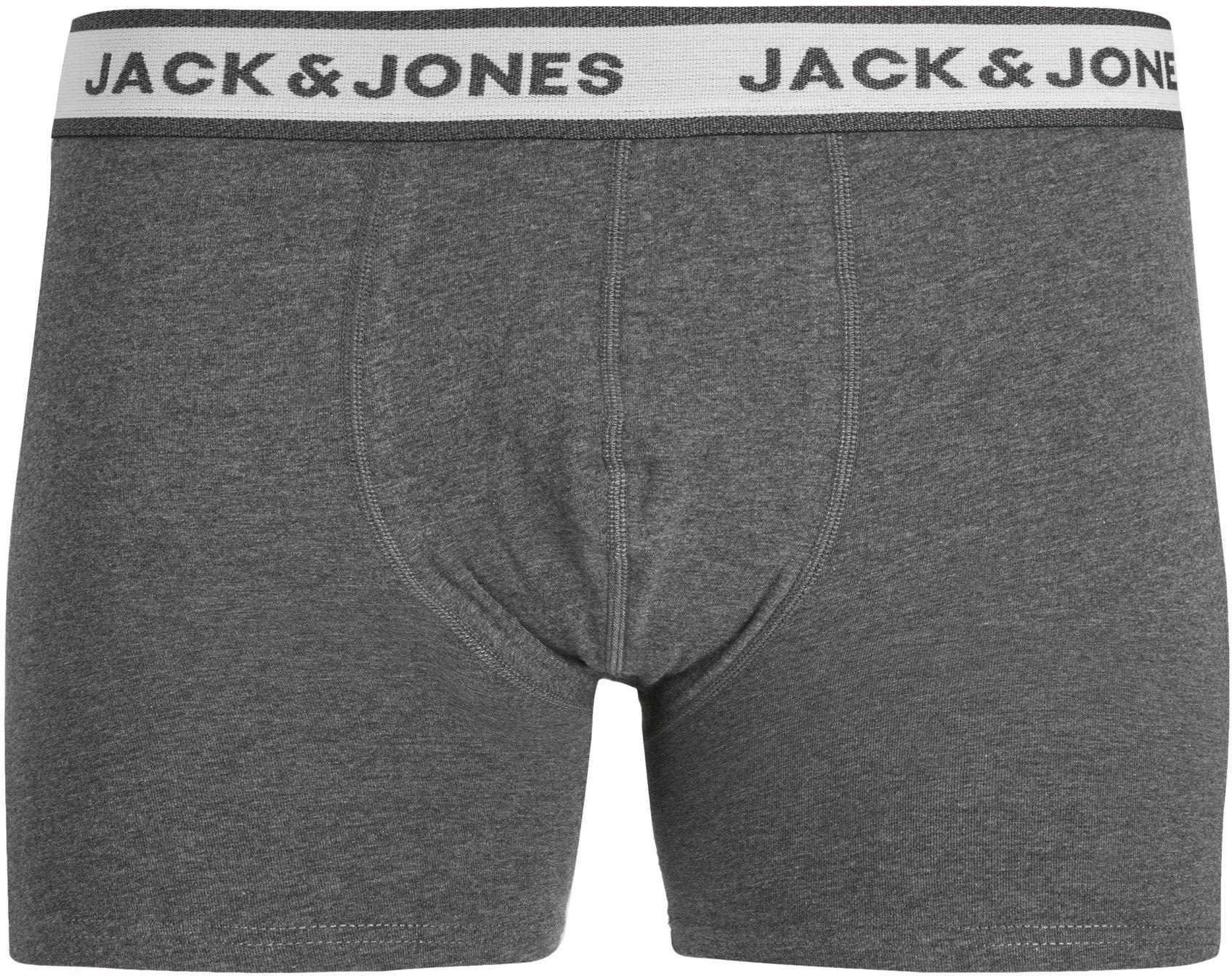 Jack & Jones Boxershorts »JJ JACSOLID BOXER BRIEFS 5 P«, (Packung, 5 St.)