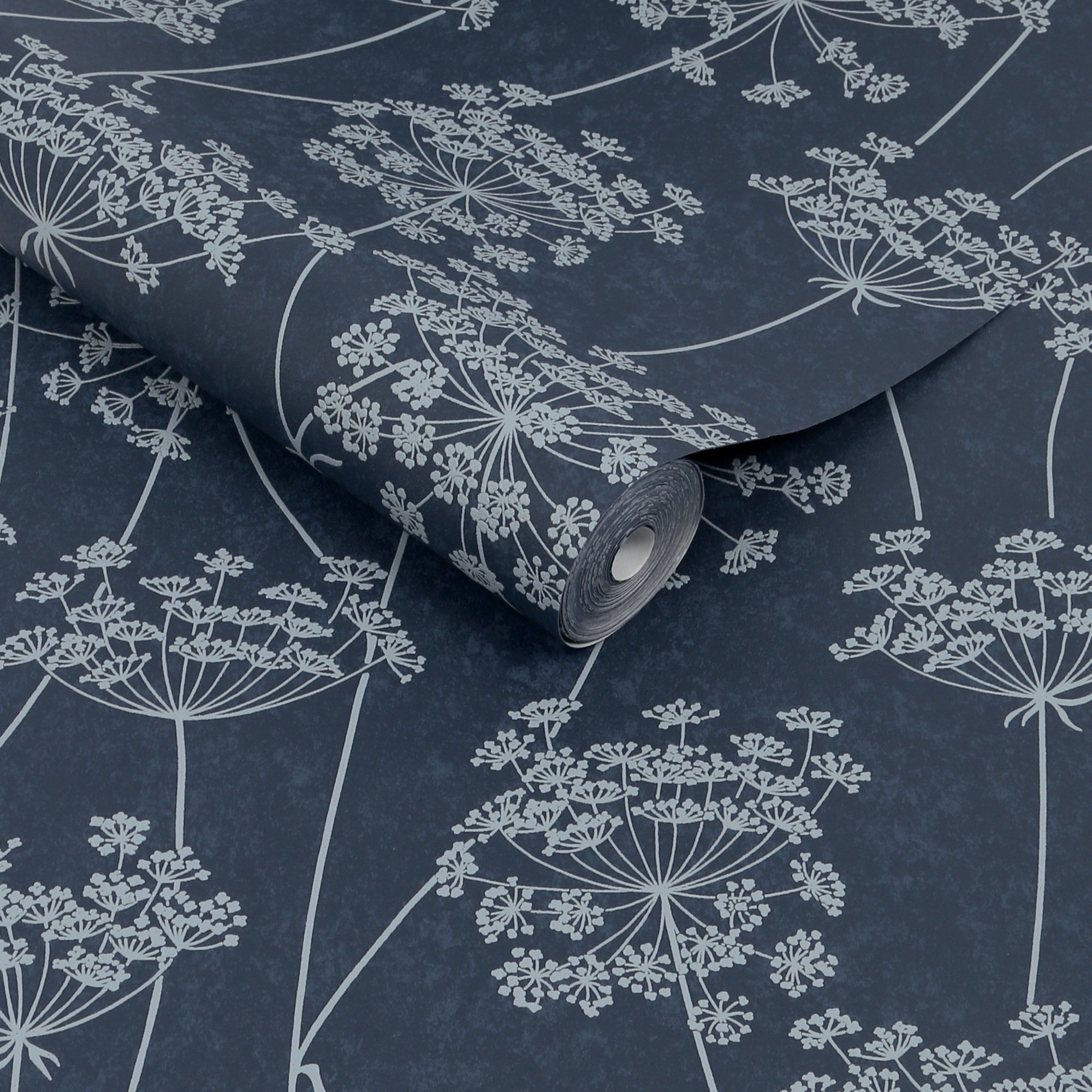 Superfresco Easy Vliestapete »Superfresco Easy - Vliestapete Aure Navy 10mx52cm«, botanisch, Superfresco Easy - Vliestapete Aure Navy 10mx52cm