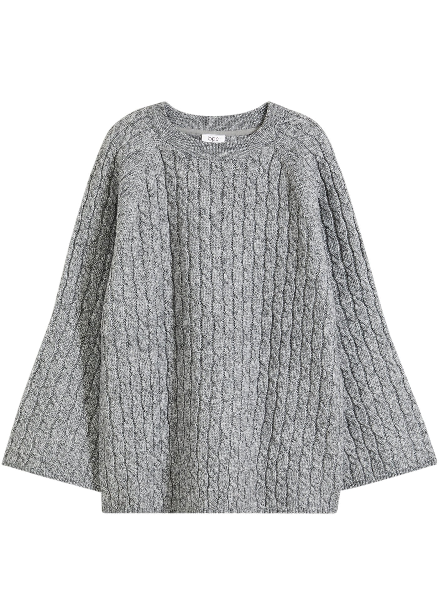 bonprix Strickpullover »Oversize-Pullover mit Zopfmuster«, Oversize-Pullover mit Zopfmuster
