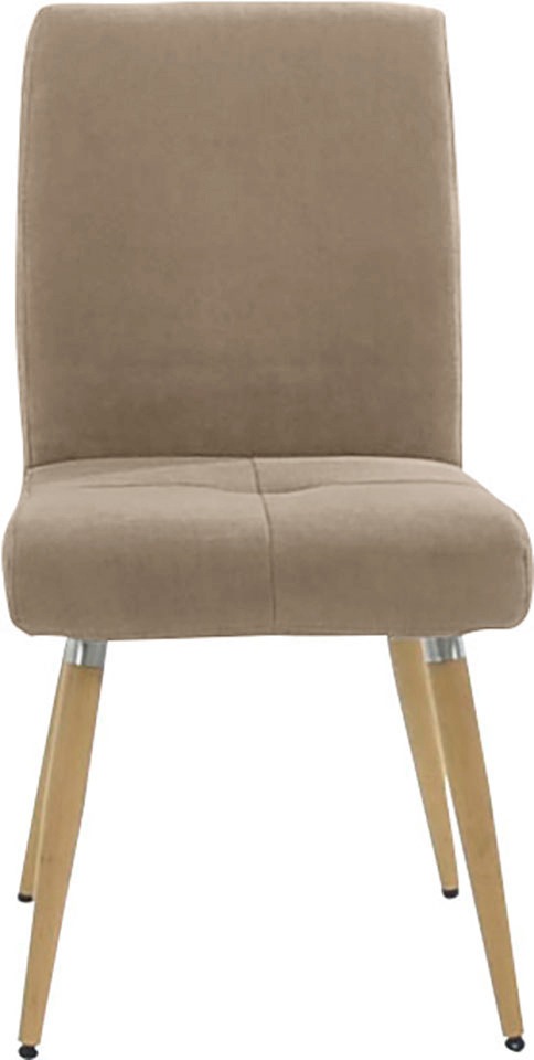 K+W Komfort & Wohnen 4-Fußstuhl "6411" () mit Sitzsteppung, Edelstahlgriff günstig online kaufen