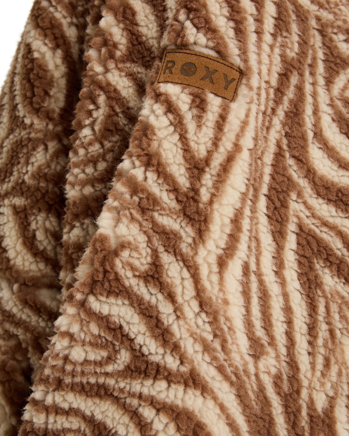 Roxy Fleecepullover »Blurry Cloud Print«
