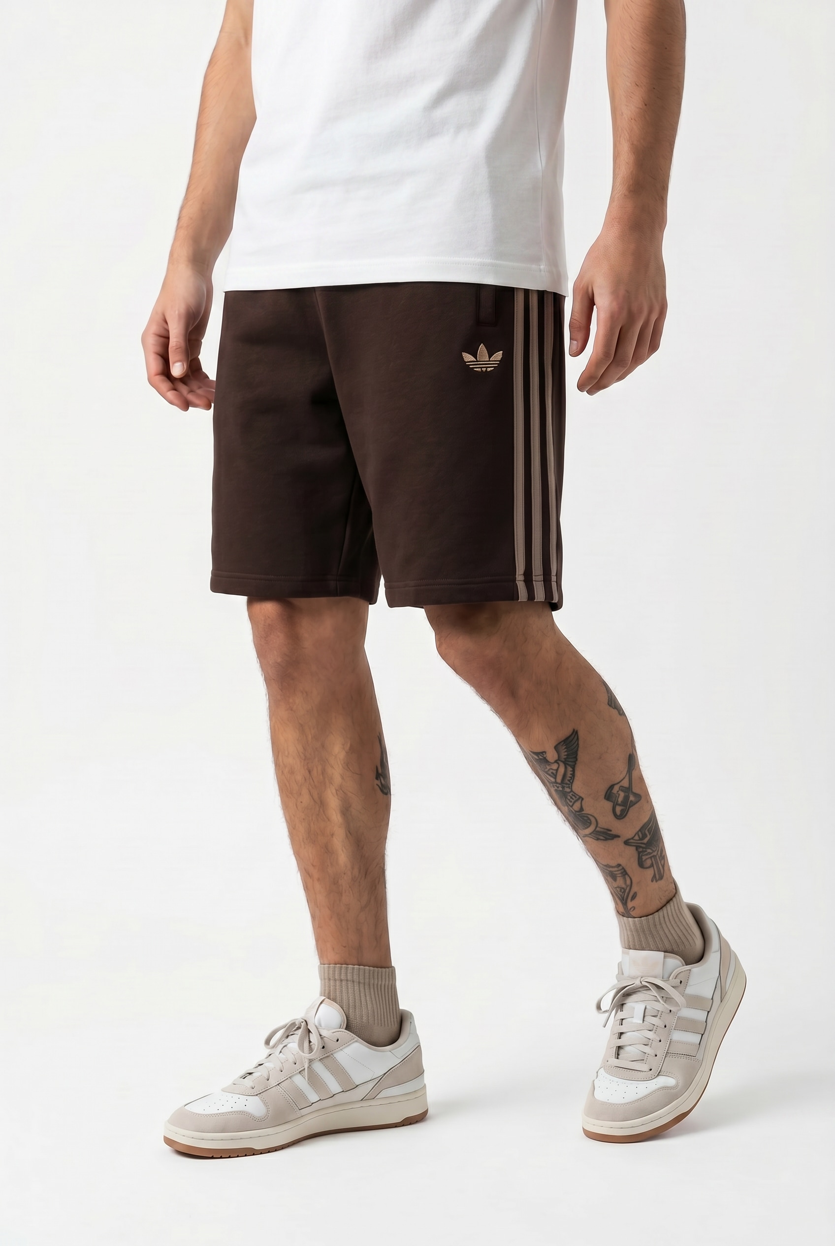 adidas Originals "3S SHO" sportlicher Stil, für Straße und Zuhause, aus weichem French Terry