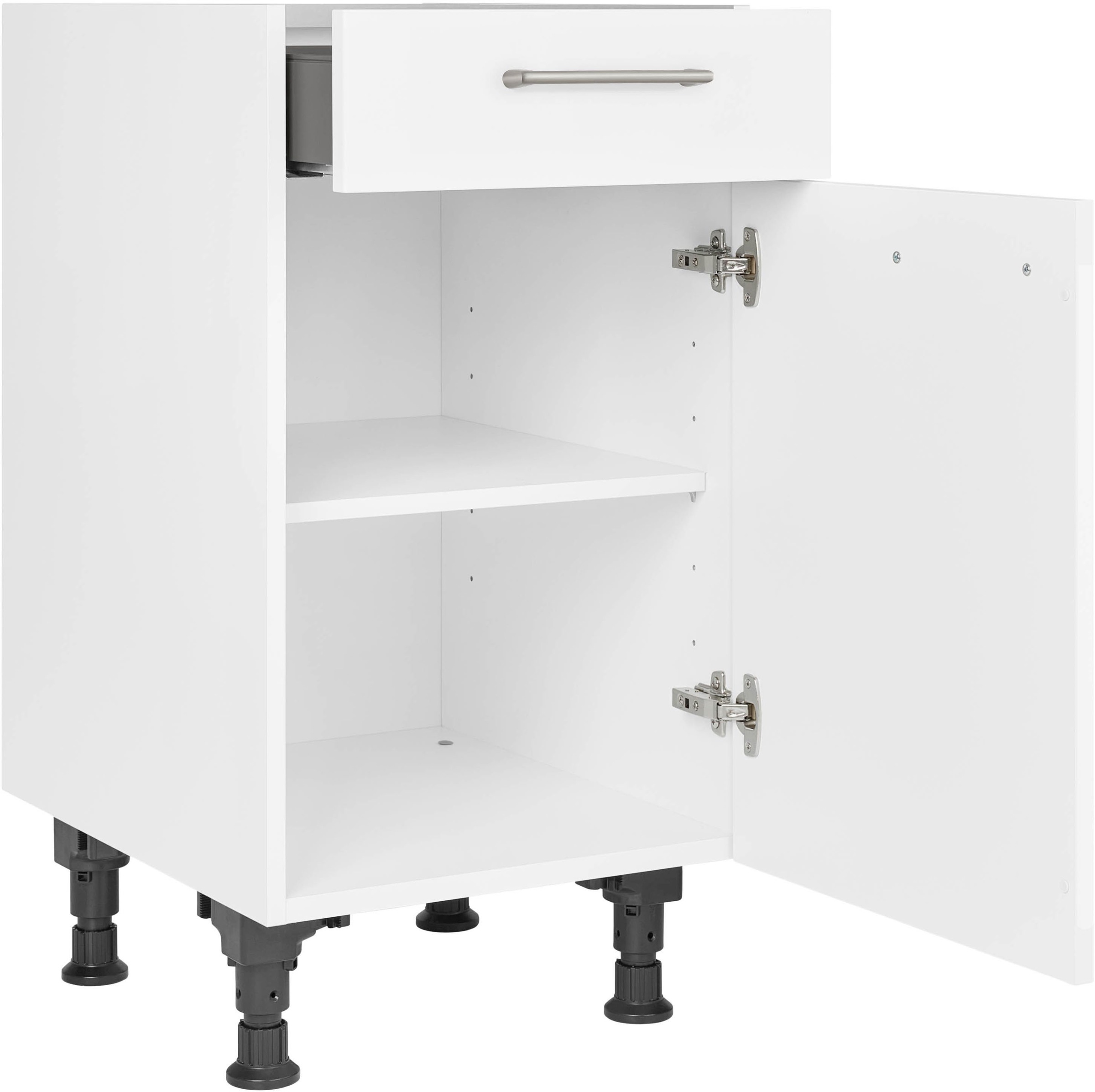 nobilia Unterschrank ""Laser", Ausrichtung wählbar, vormontiert, in den Bre günstig online kaufen