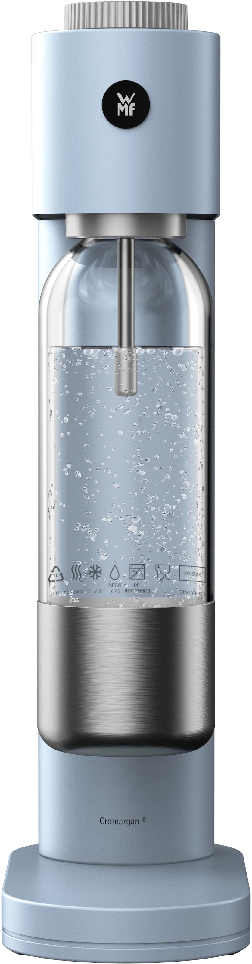 WMF Wassersprudler »Element One« 3 Sprudelgrade, vollautomatisches Sprudeln, Cromargan Edelstahlgehäuse