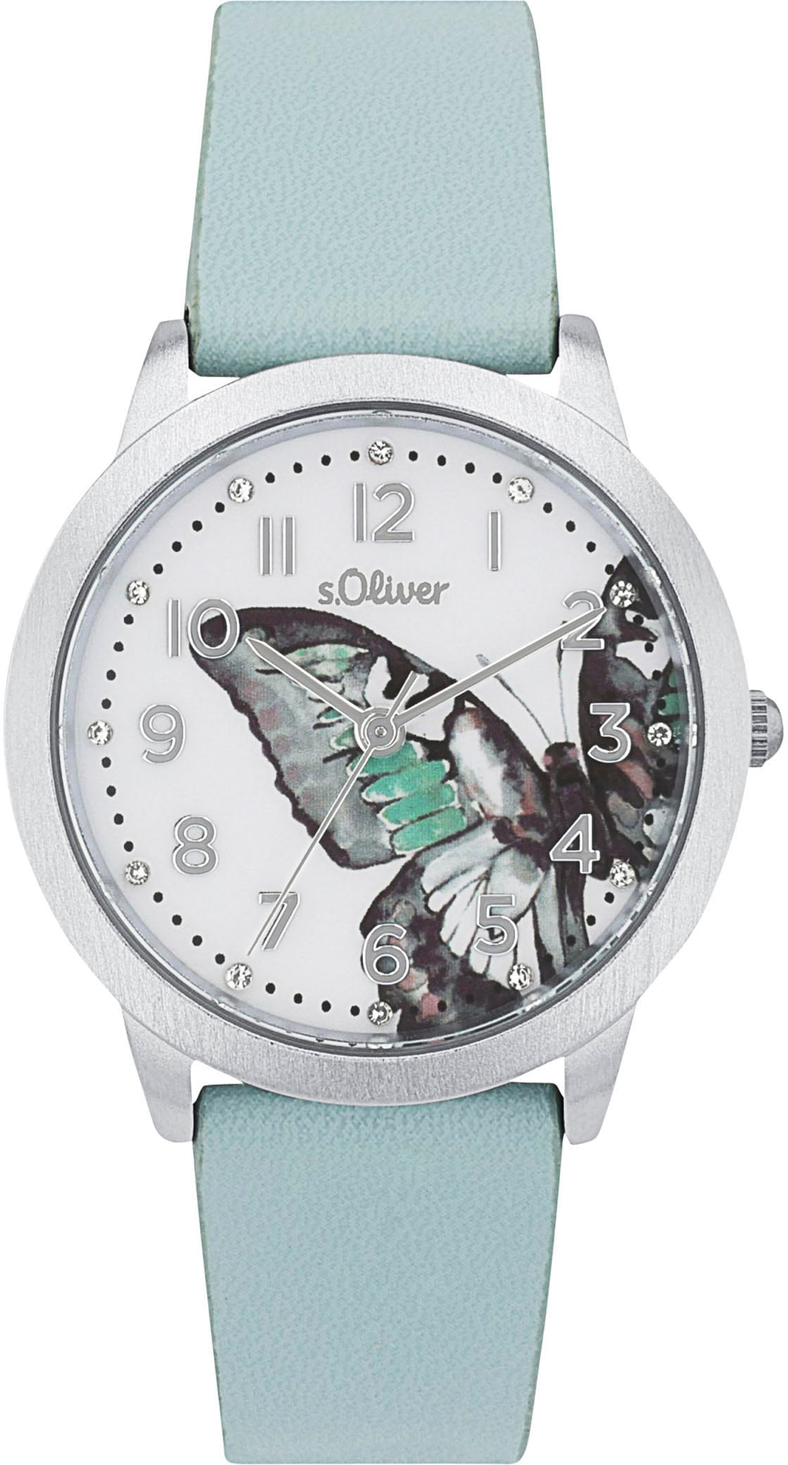 s.Oliver Quarzuhr, Armbanduhr, Kinderuhr, Mädchen, Schulanfang, Geburtstag, Geschenkidee