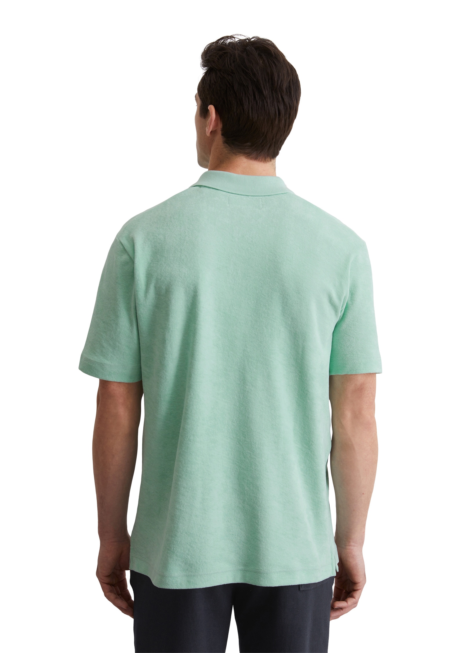 Marc O'Polo Poloshirt »aus Bio-Baumwoll-Frottee«