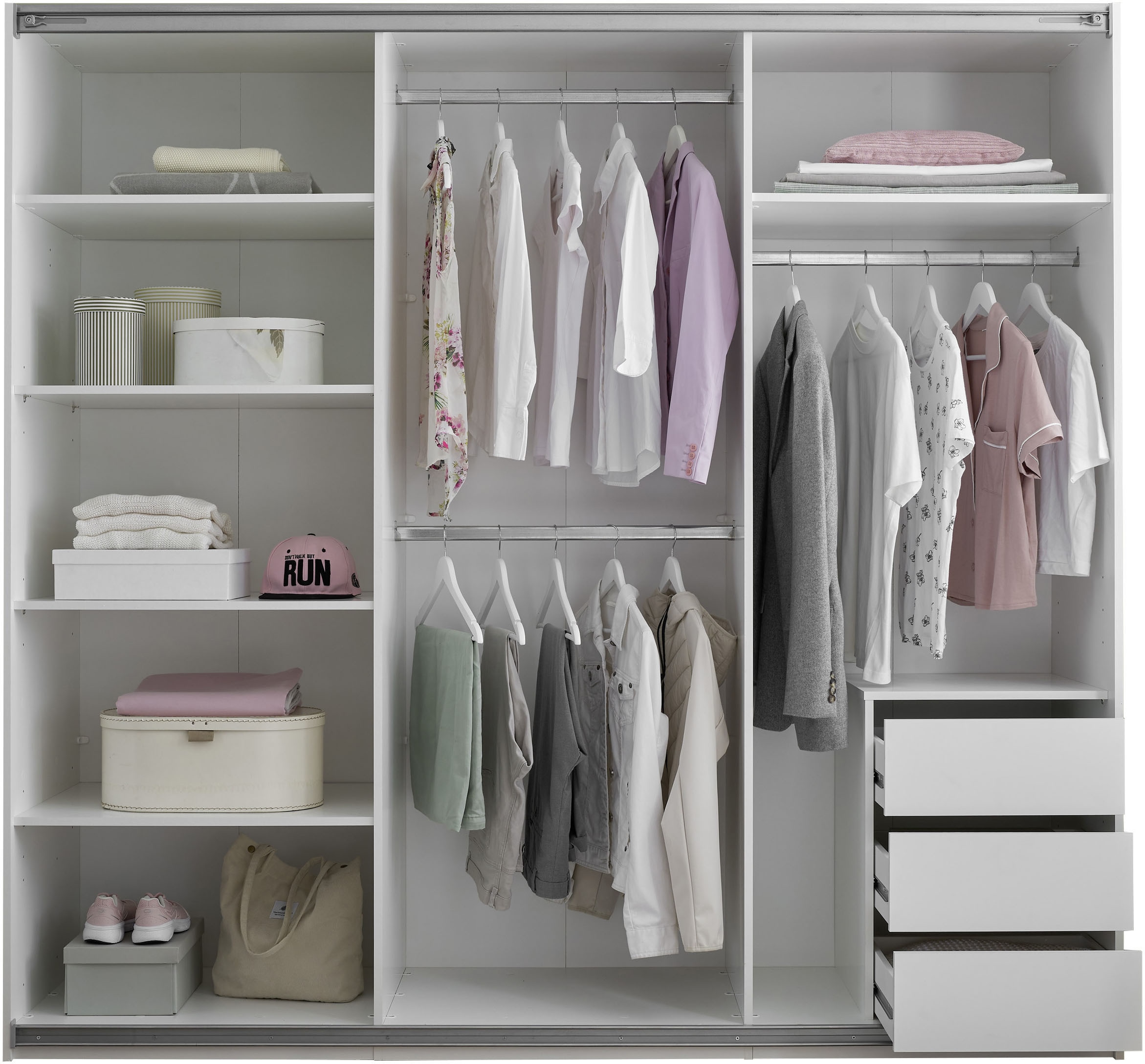 Schlafkontor Schwebetürenschrank »Carano Kleiderschrank, Schiebetürenschrank mit Spiegeltür«