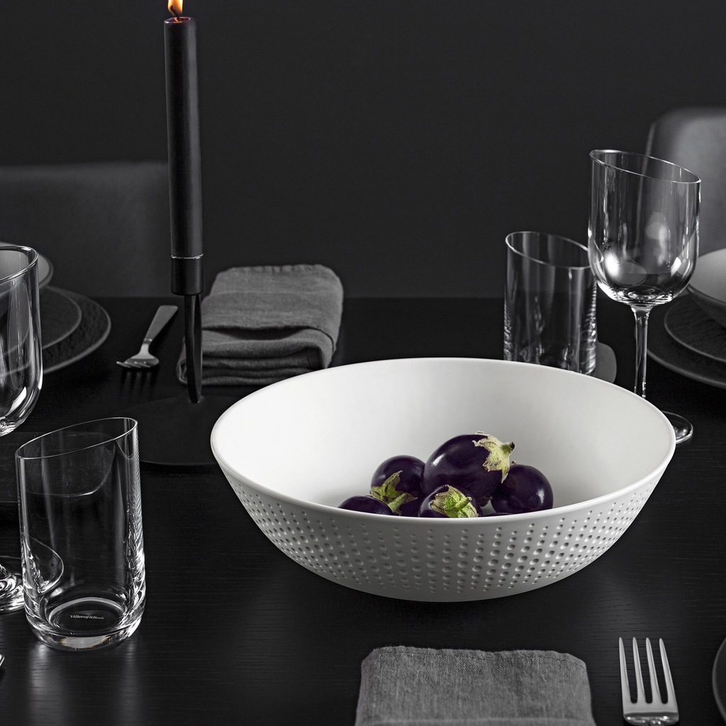 Villeroy & Boch Schale »Obst- / Dekoschale Manufacture Collier Blanc 1600 ml weiß«