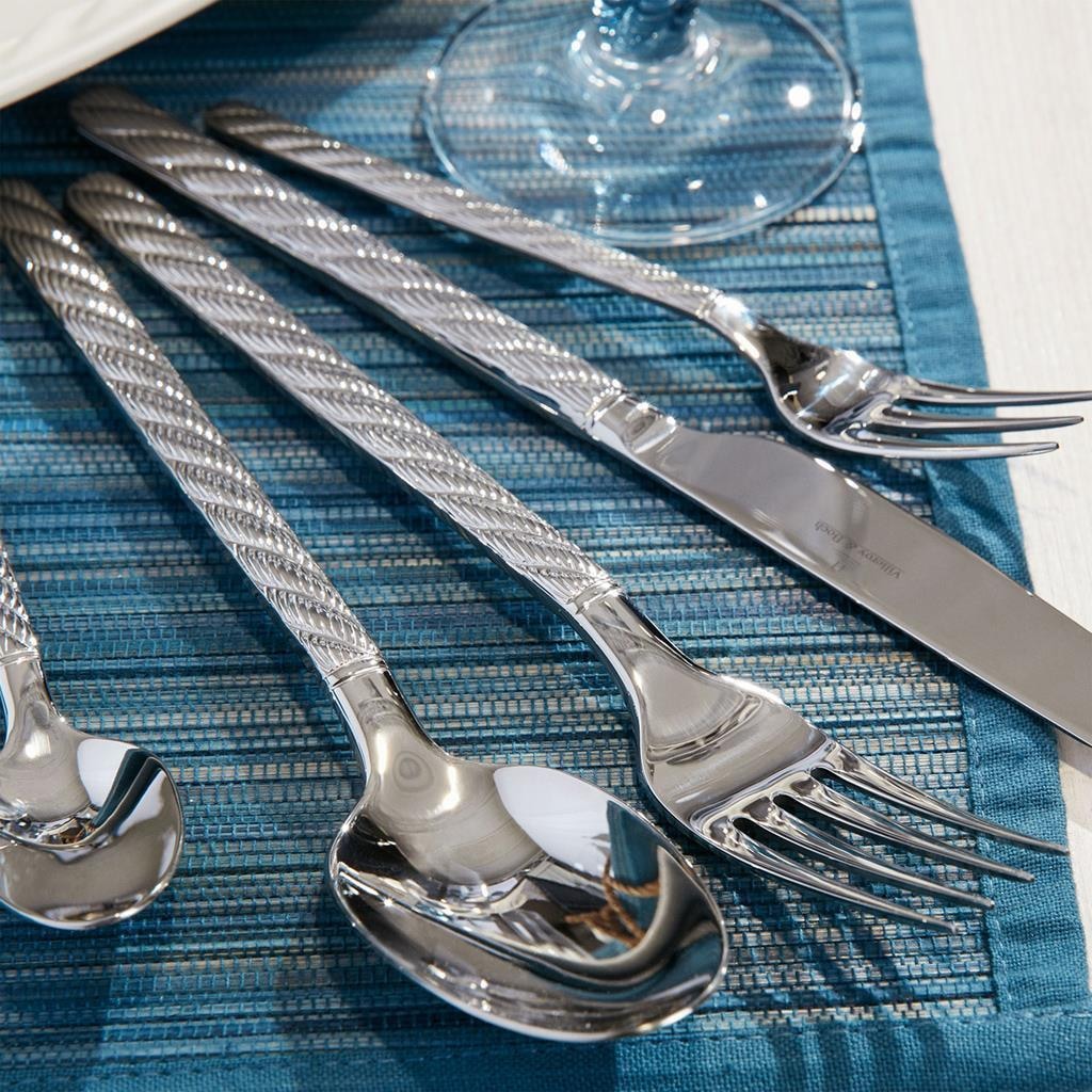 Villeroy & Boch Besteck-Set »Tafelbesteck Montauk 180er Set silber« Spülmaschinenfest