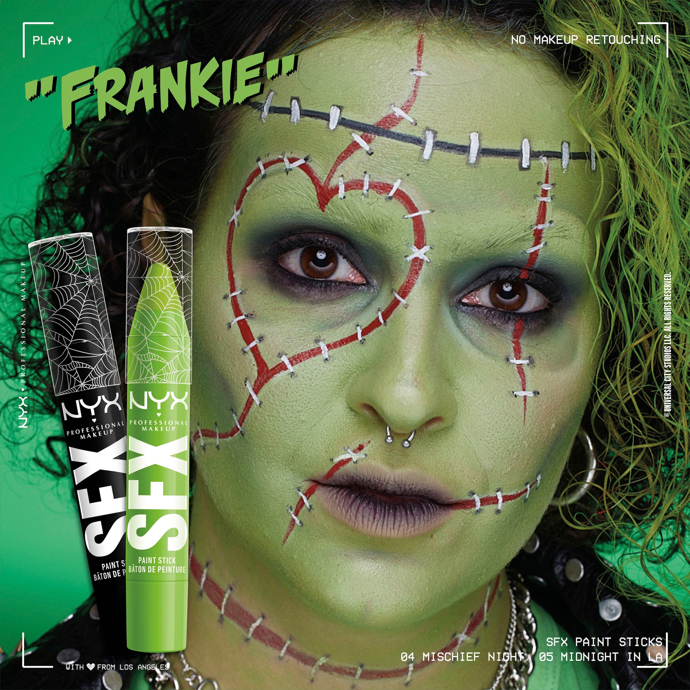 NYX Körpercreme »NYX Professional Makeup Halloween SFX Paint Stick«, mit hoher Wirksamkeit