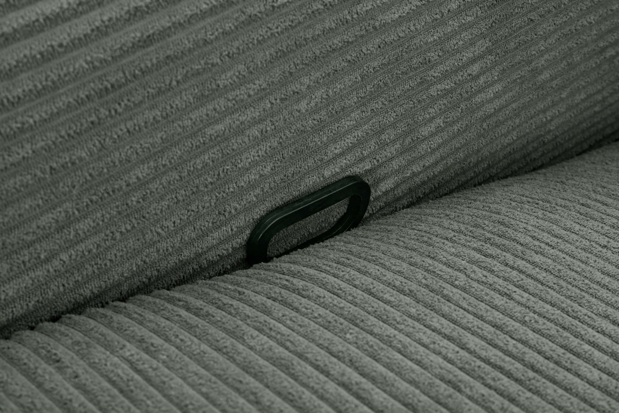 Home affaire Ecksofa »SKAANE in Cord, L-Form, 274 cm, manuelle u. elektrische Funktion,«, Kopfteilverstellung, Relax-und Liegefunktion, Federkernpolsterung