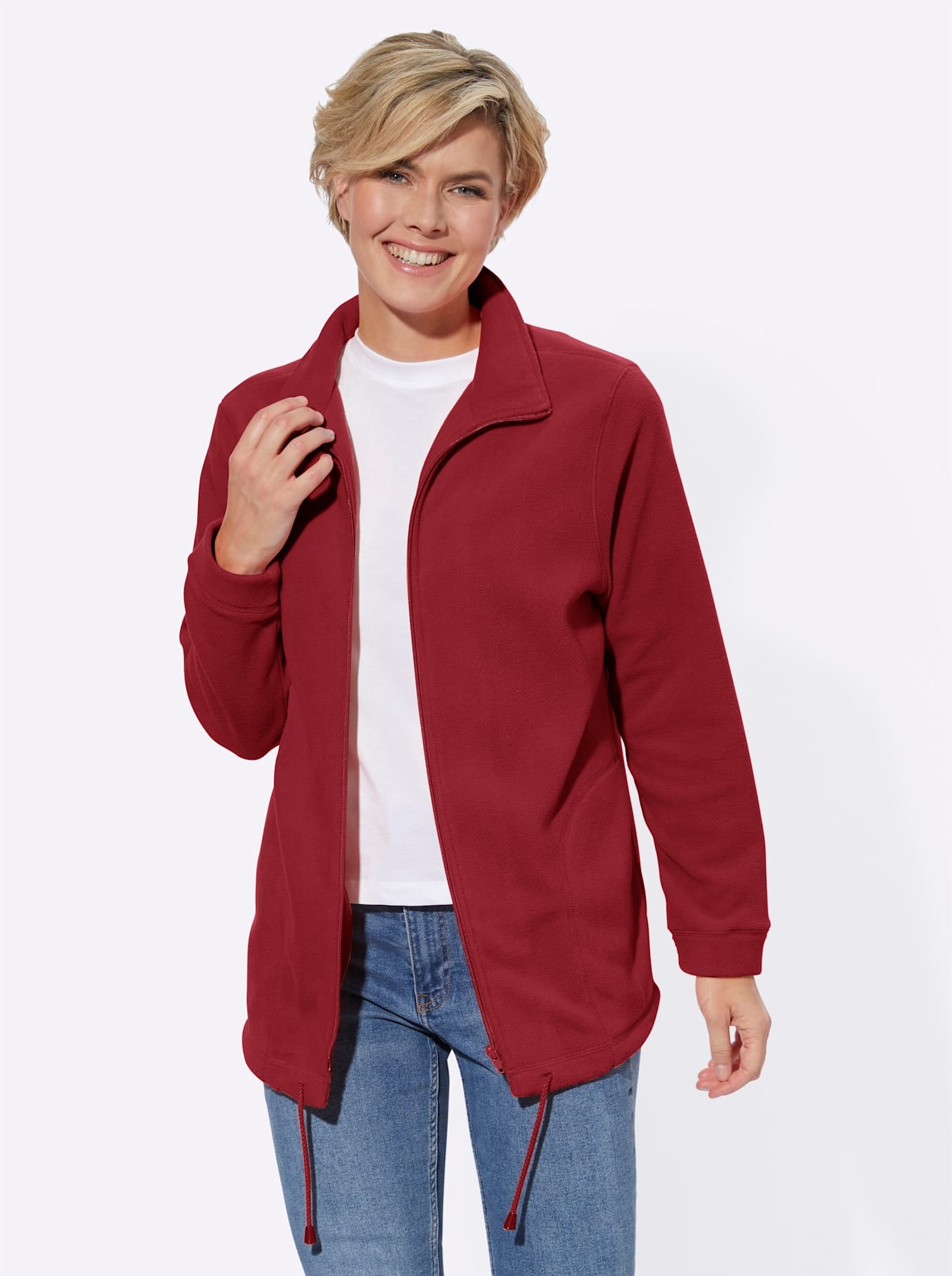 Fleecejacke Casual für BAUR Looks kaufen |