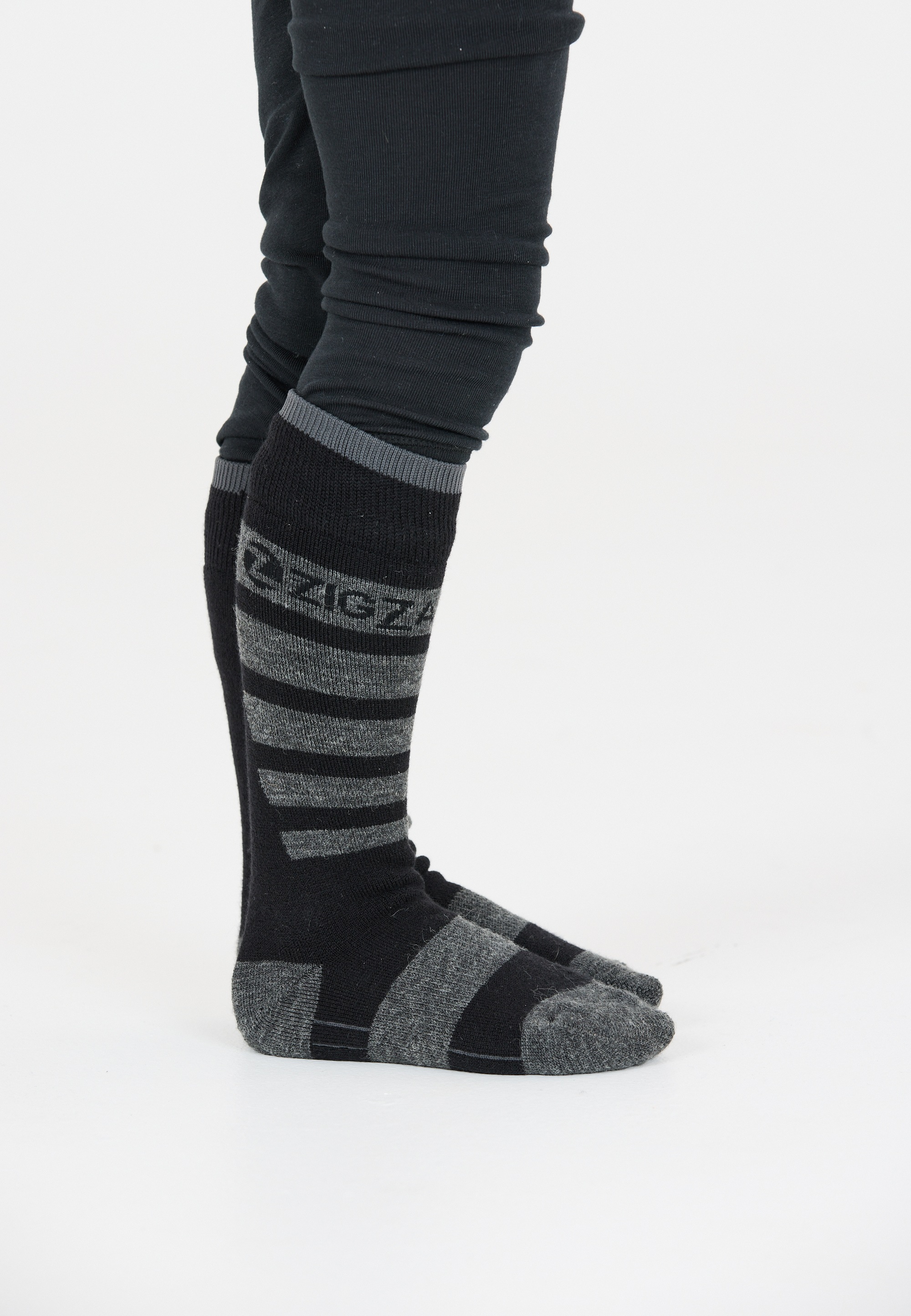 ZIGZAG Socken »Znow«, im 2er-Pack mit atmungsaktivem Material